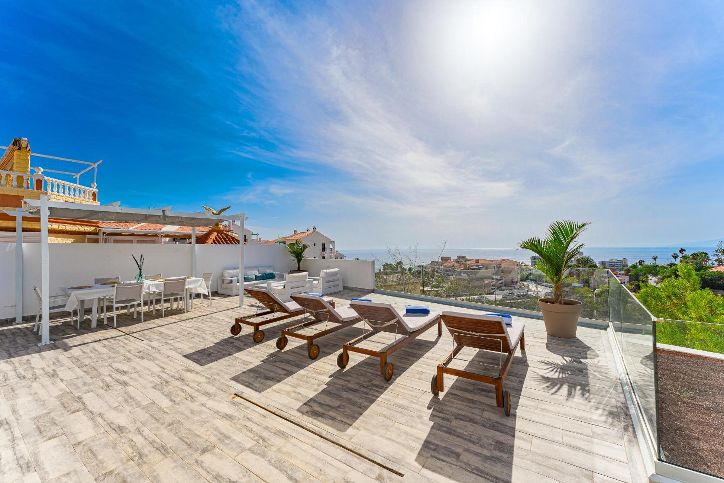 Fabulous contemporary 5 bedroom villa with private heated pool, sleeps max 13 view 4