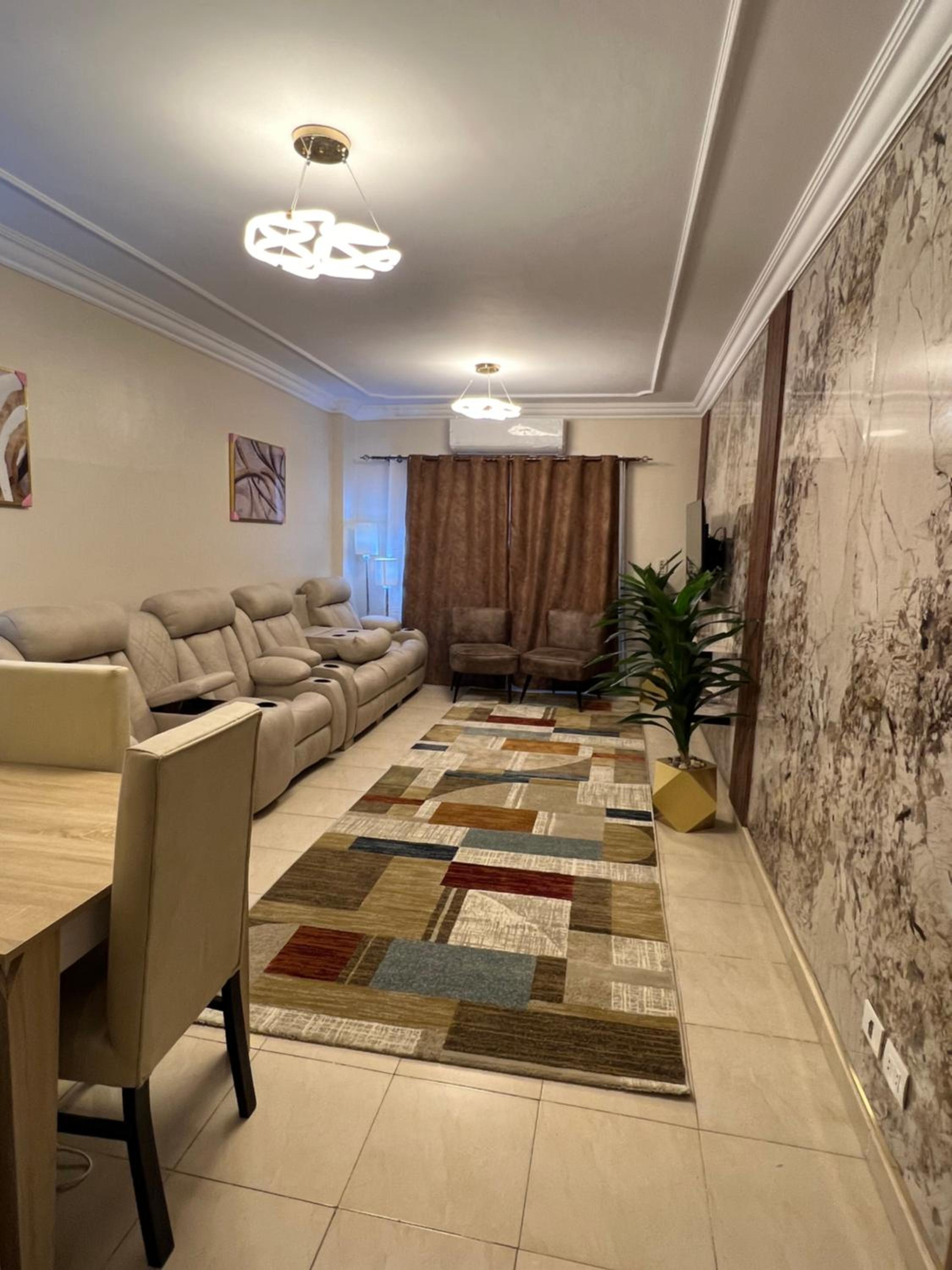 Luxurious VIP Apartment in Madinaty Furnished with High End Hotel Furniture