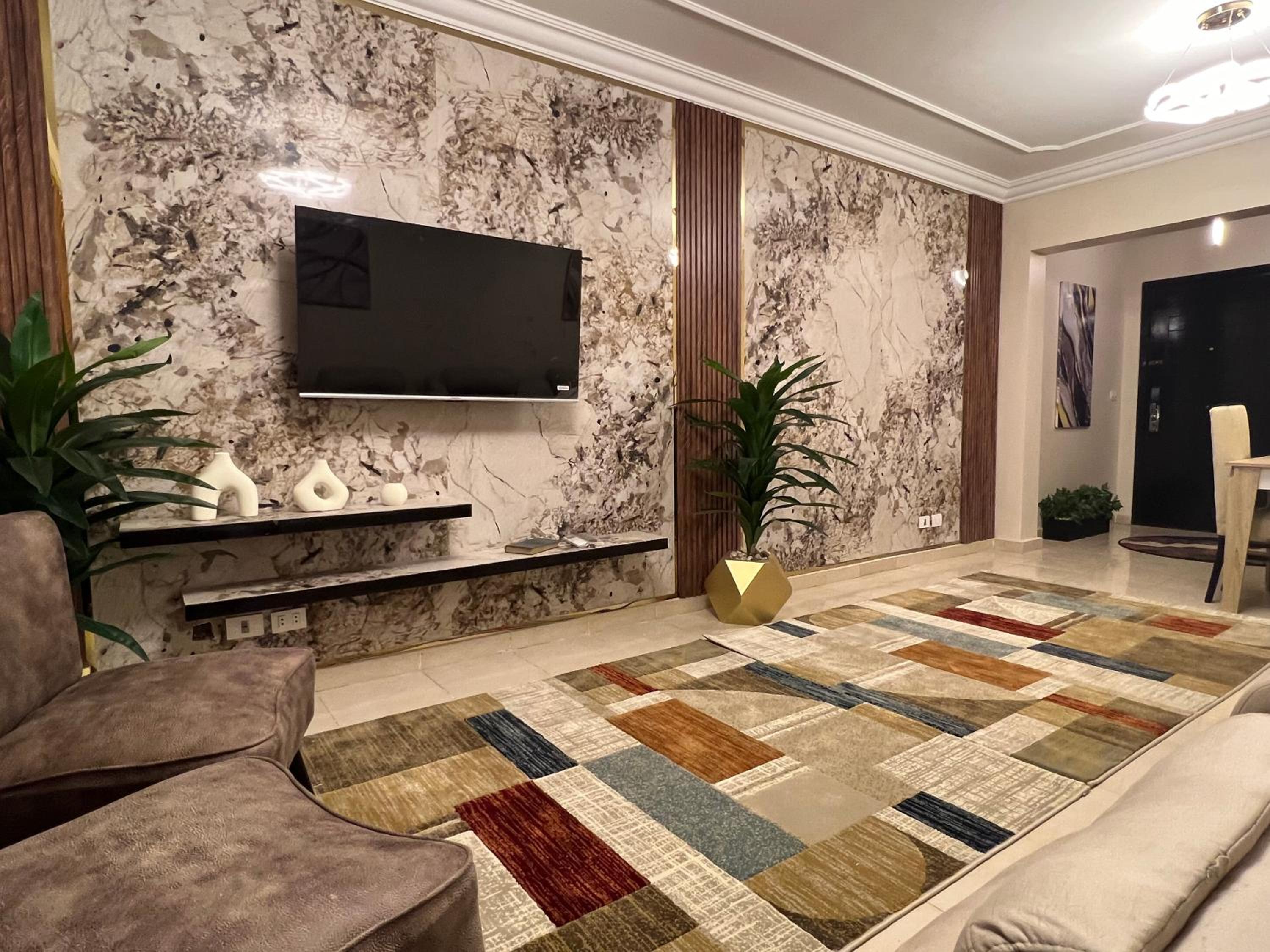 Luxurious VIP Apartment in Madinaty Furnished with High End Hotel Furniture