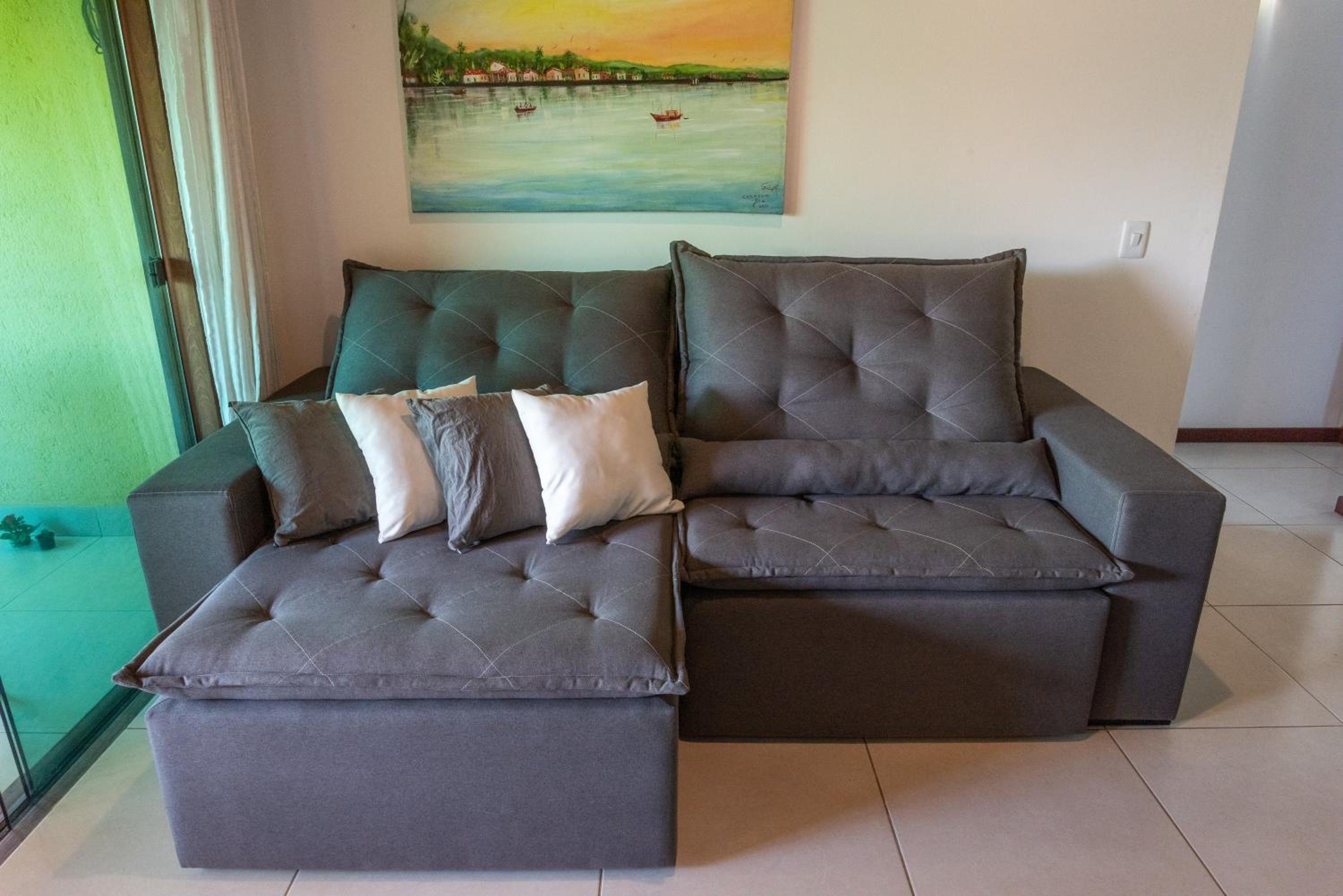 450m PRAIA de Taperapuan; Piscina; 2 quartos; WiFi 300 mbs; Churrasqueira; Estacionamento Gratuito 1 carro