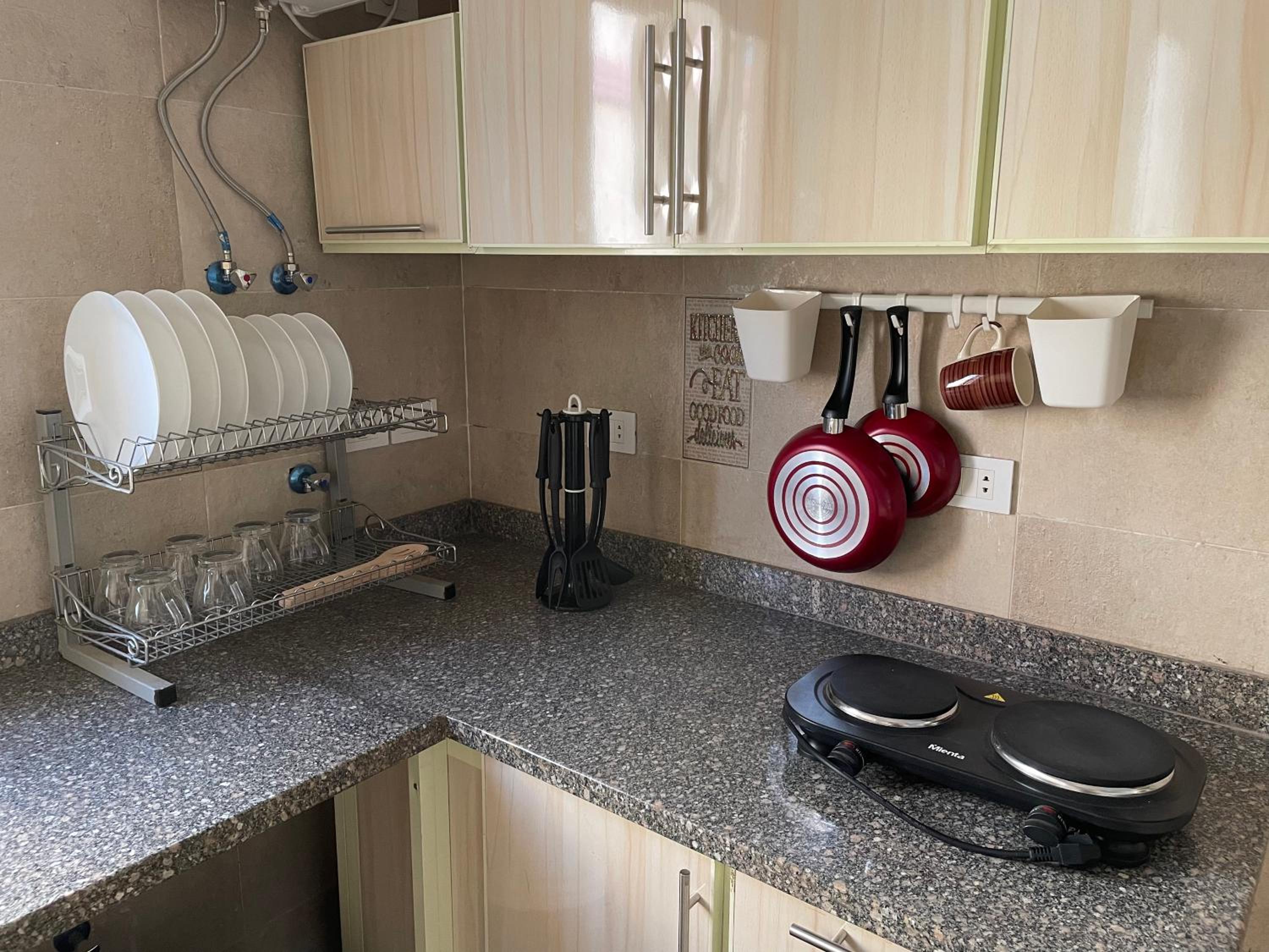 Prime Garden-view 1BR in New Cairo