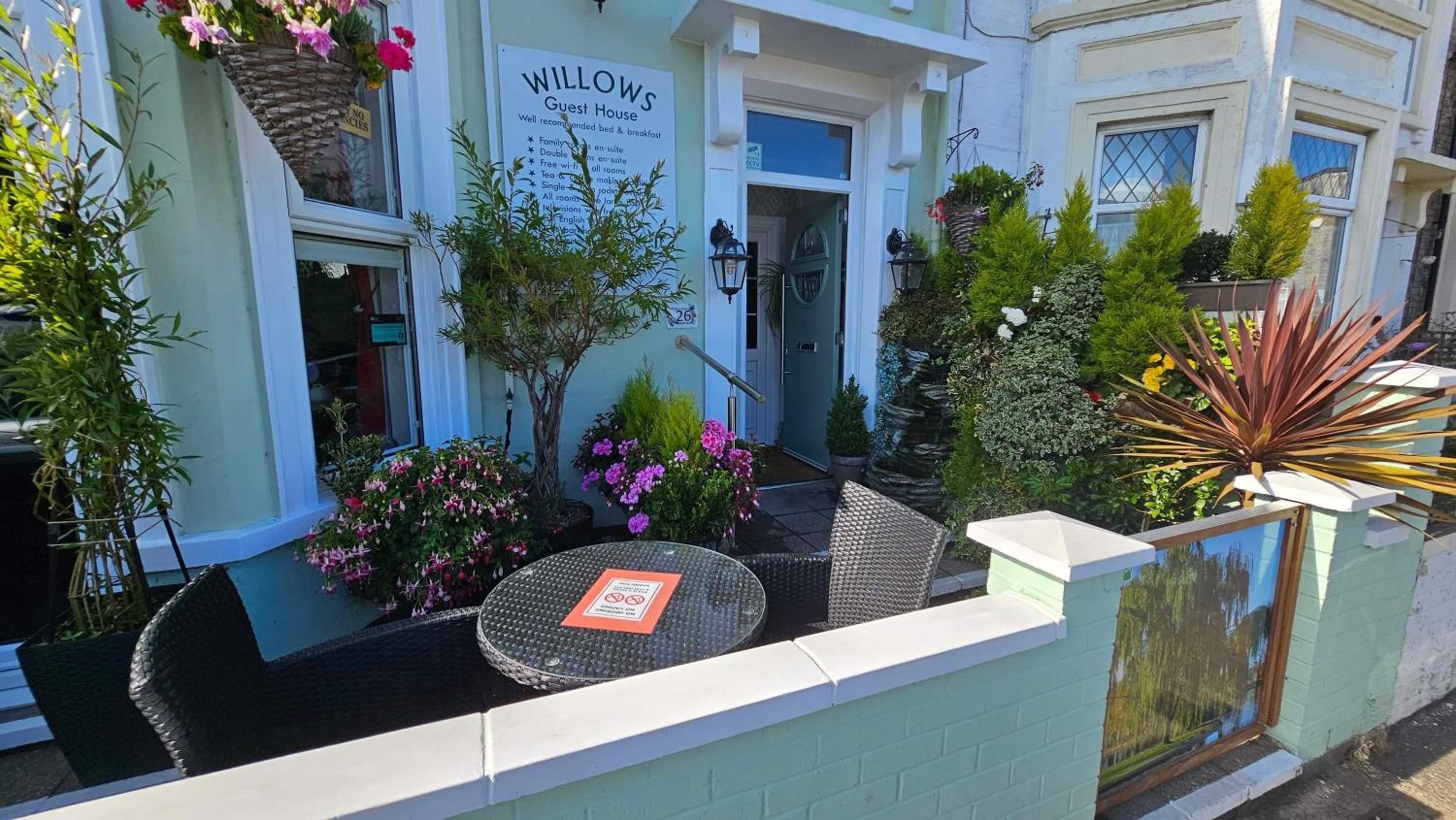 Willows Guest House view 2