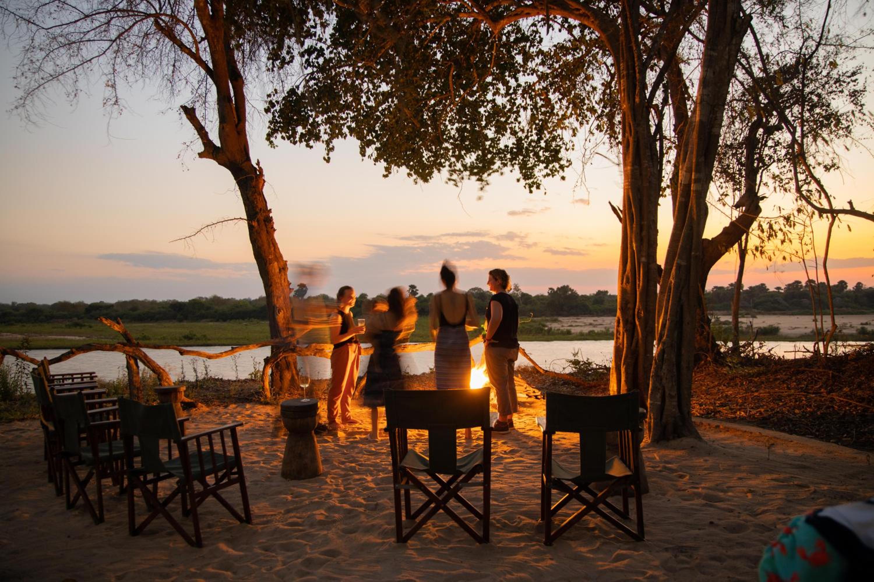 Selous River Camp view 2
