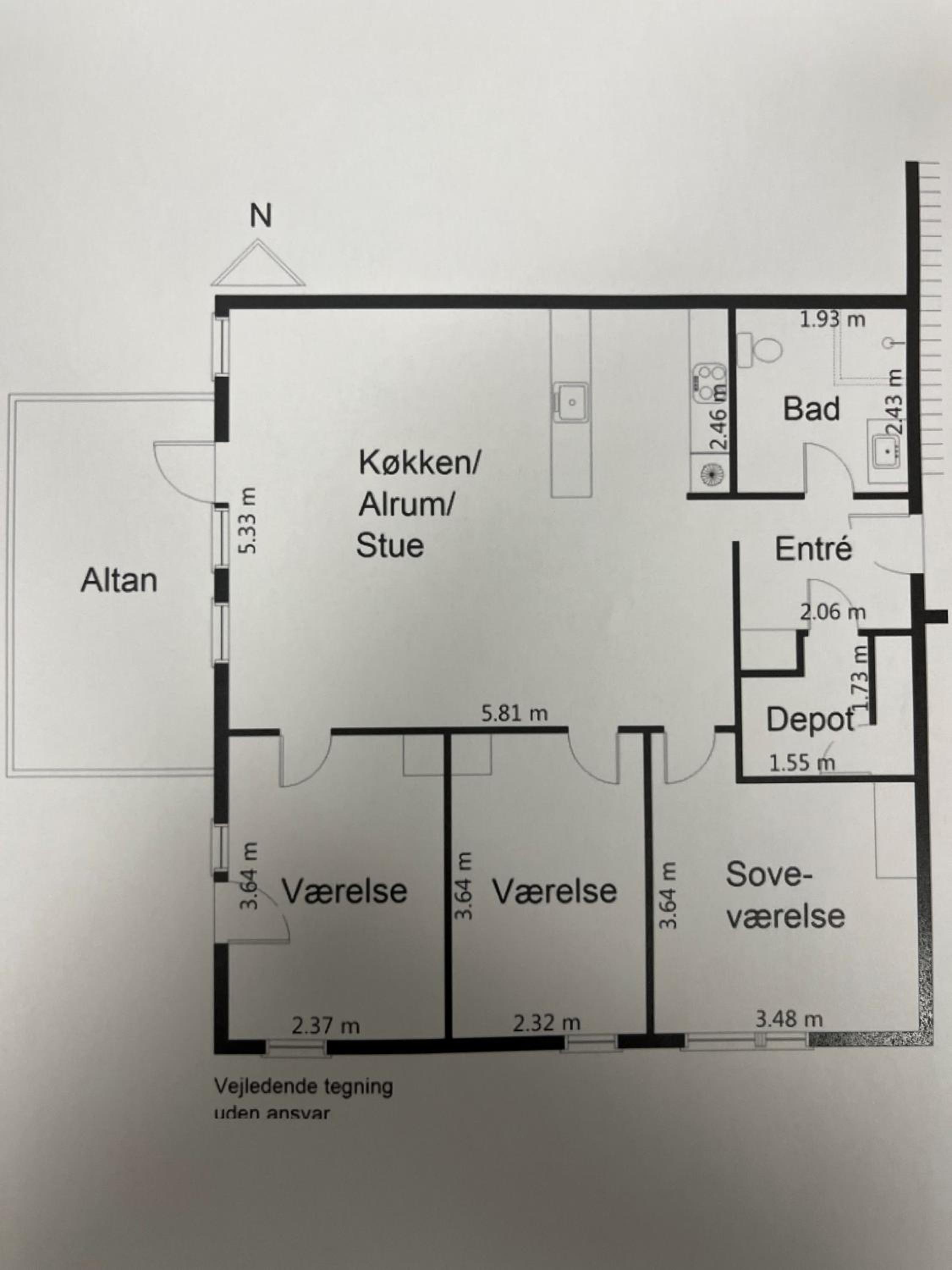 Charming Aalborg Apartment With parking