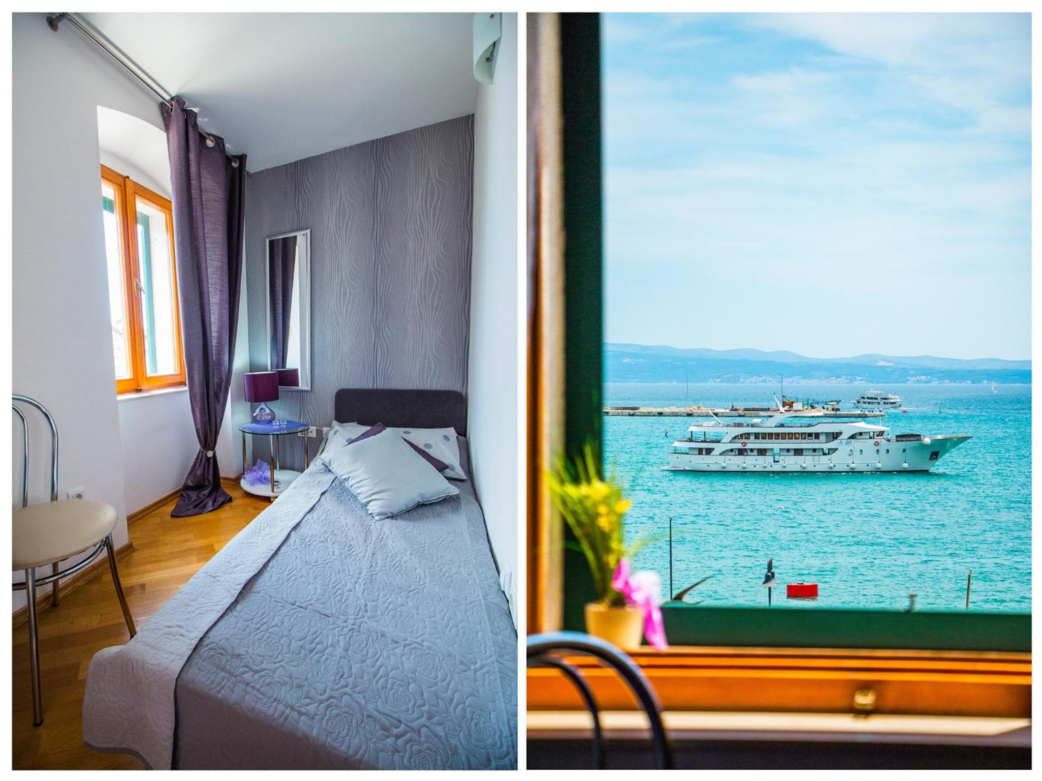 Sunny Promenade Studio en Split — bedroom