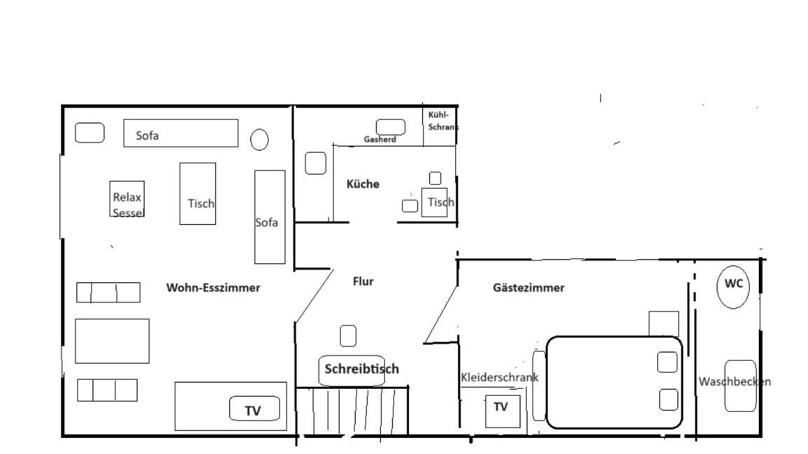 Ferienhaus Strauss nahe der Kyffhäuser Therme