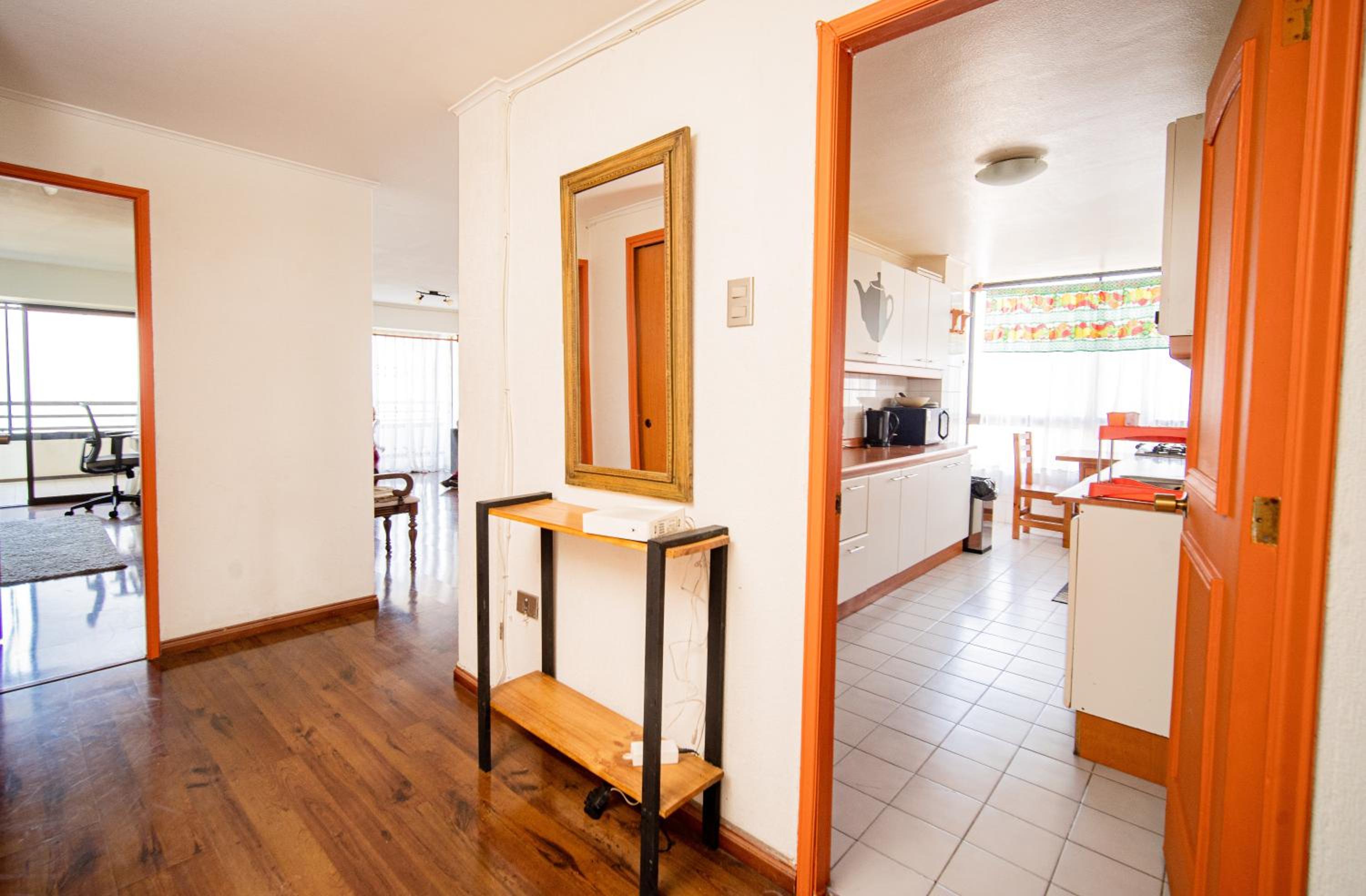 Departamento grande frente a playa Cavancha