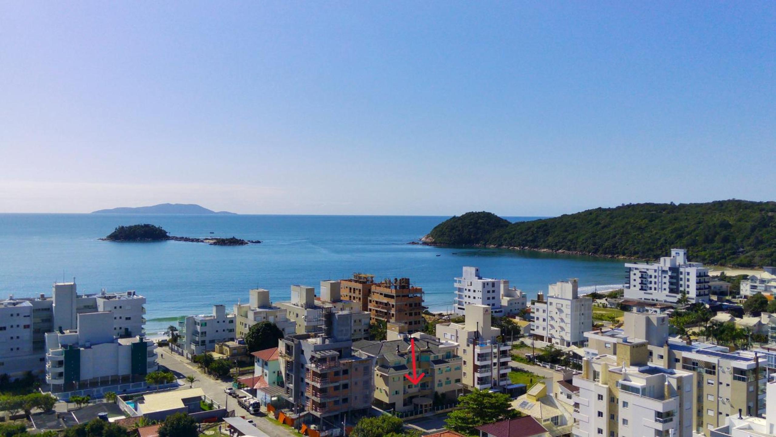 #014 Lindo apto suíte 2 minutos a pé da praia de Palmas