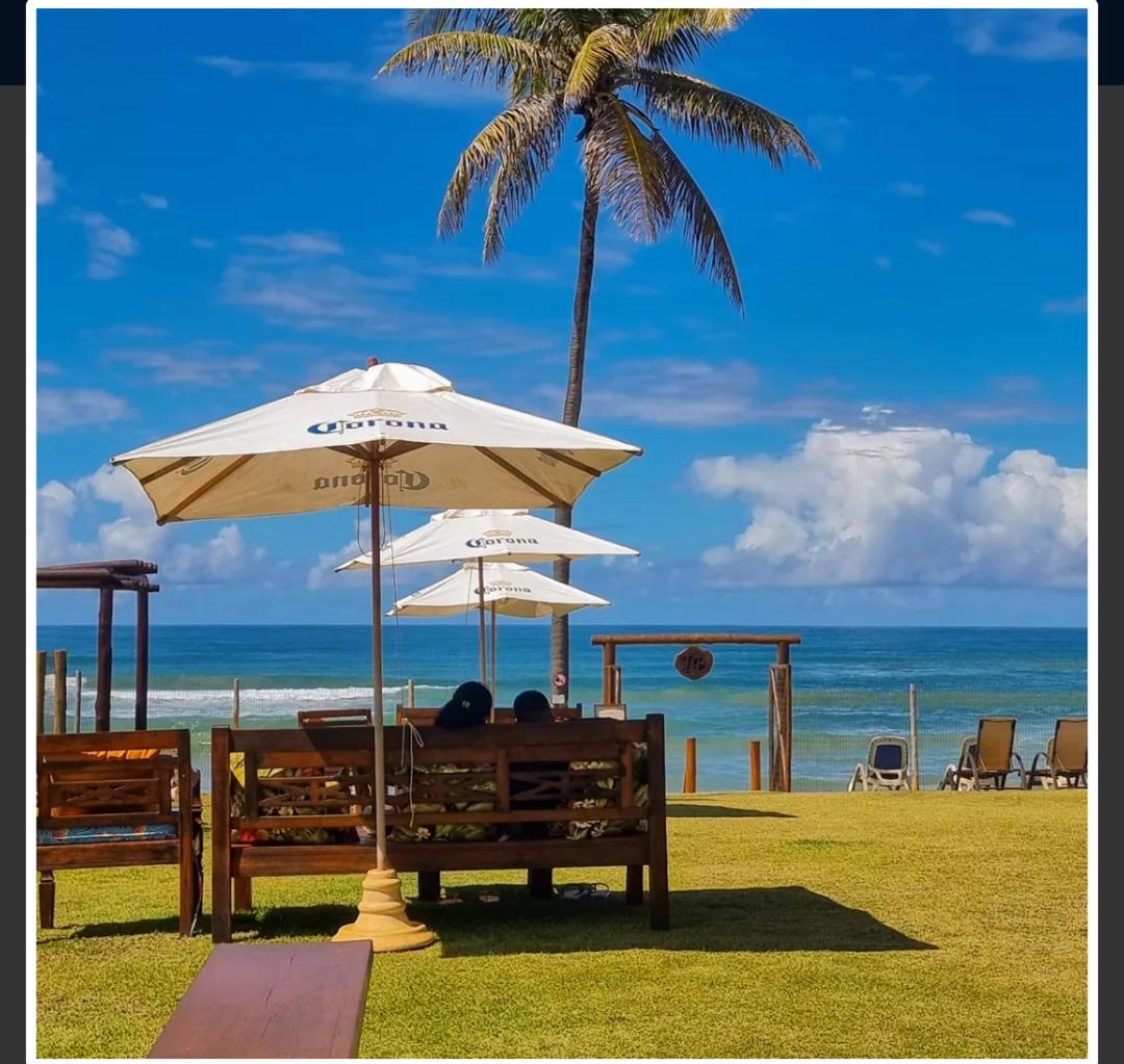 Apartamento Térreo 3 suítes Master Resort Treebies à Beira Mar Subauma Bahia