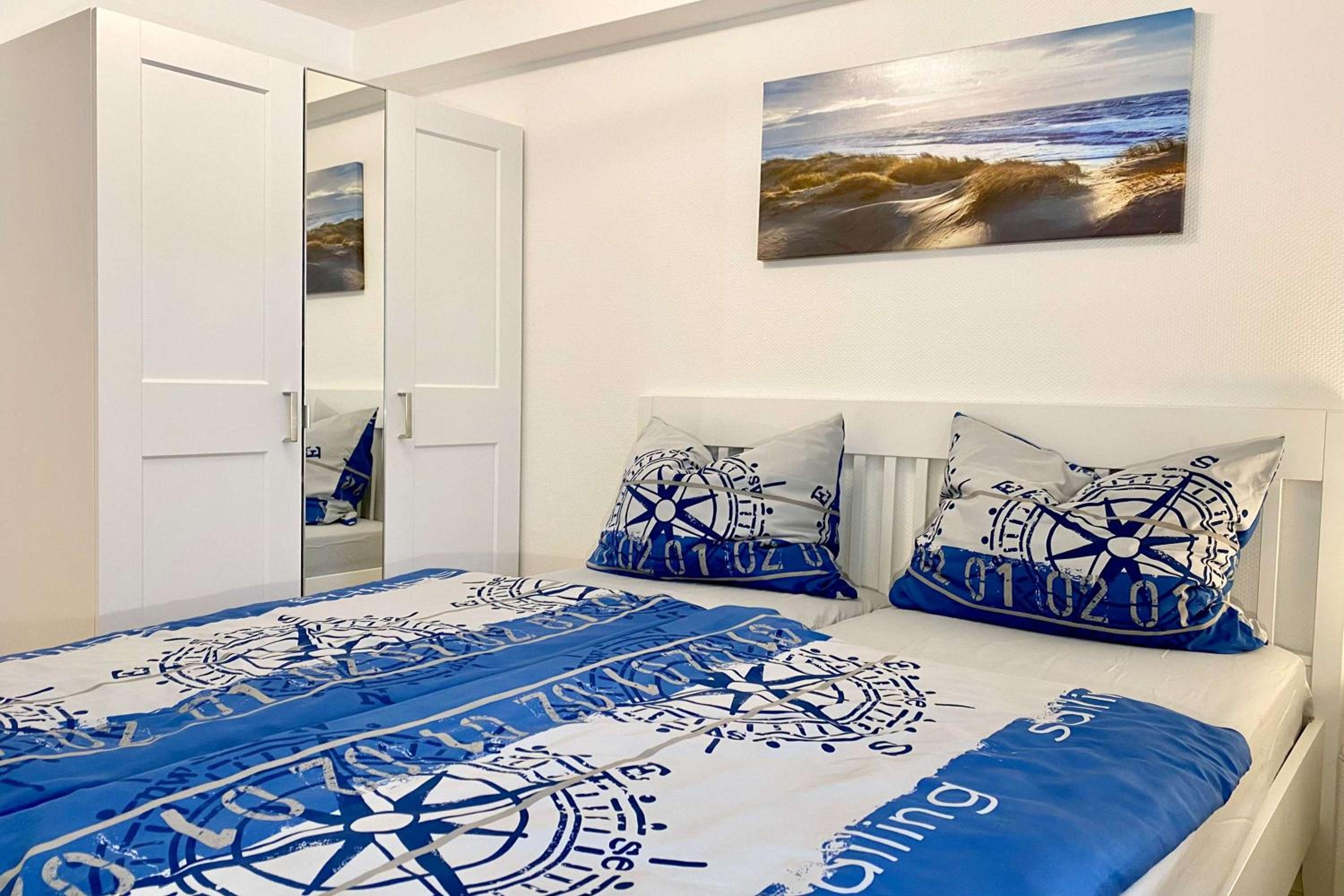 Strandnahe Ferienwohnung mit Balkon - Strandresidenz Brandenburg FeWo 29