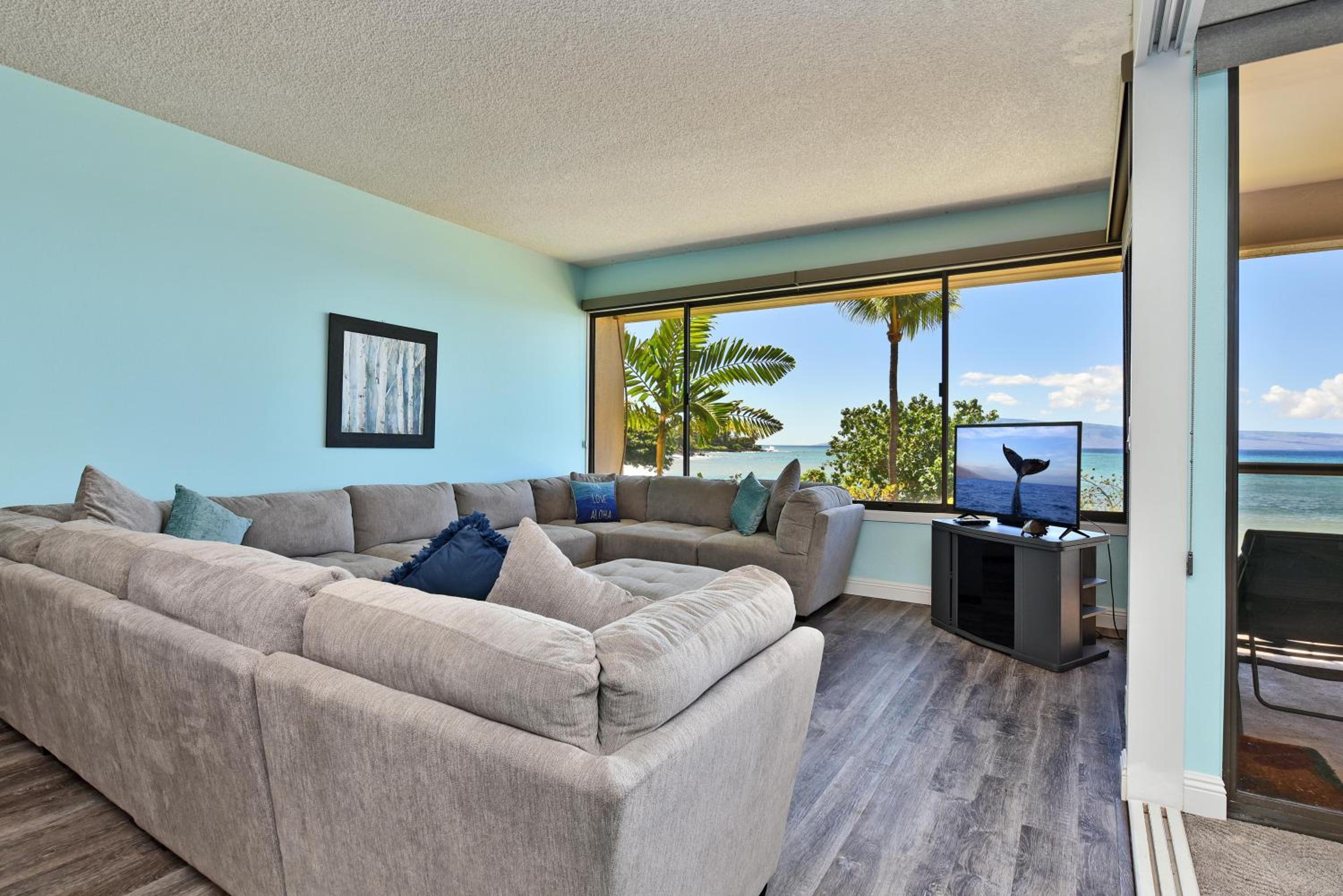 Sands of Kahana 316 · SK 316 Spacious OceanFront 2BD w Ocean Vie