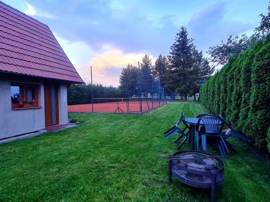 Útulný domeček obklopen krásnou přírodou
