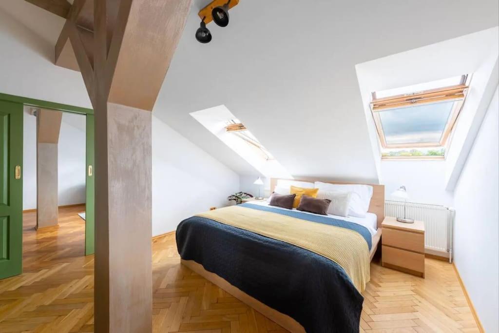 Huge 5-bedrooms apartment near Prague Castle