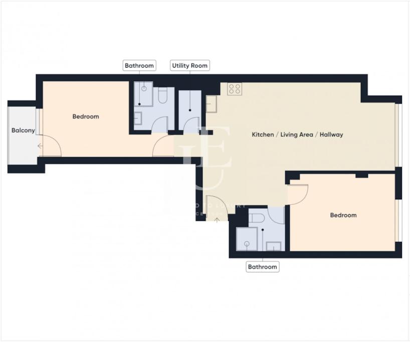 New York: A spacious modern apartment with parking