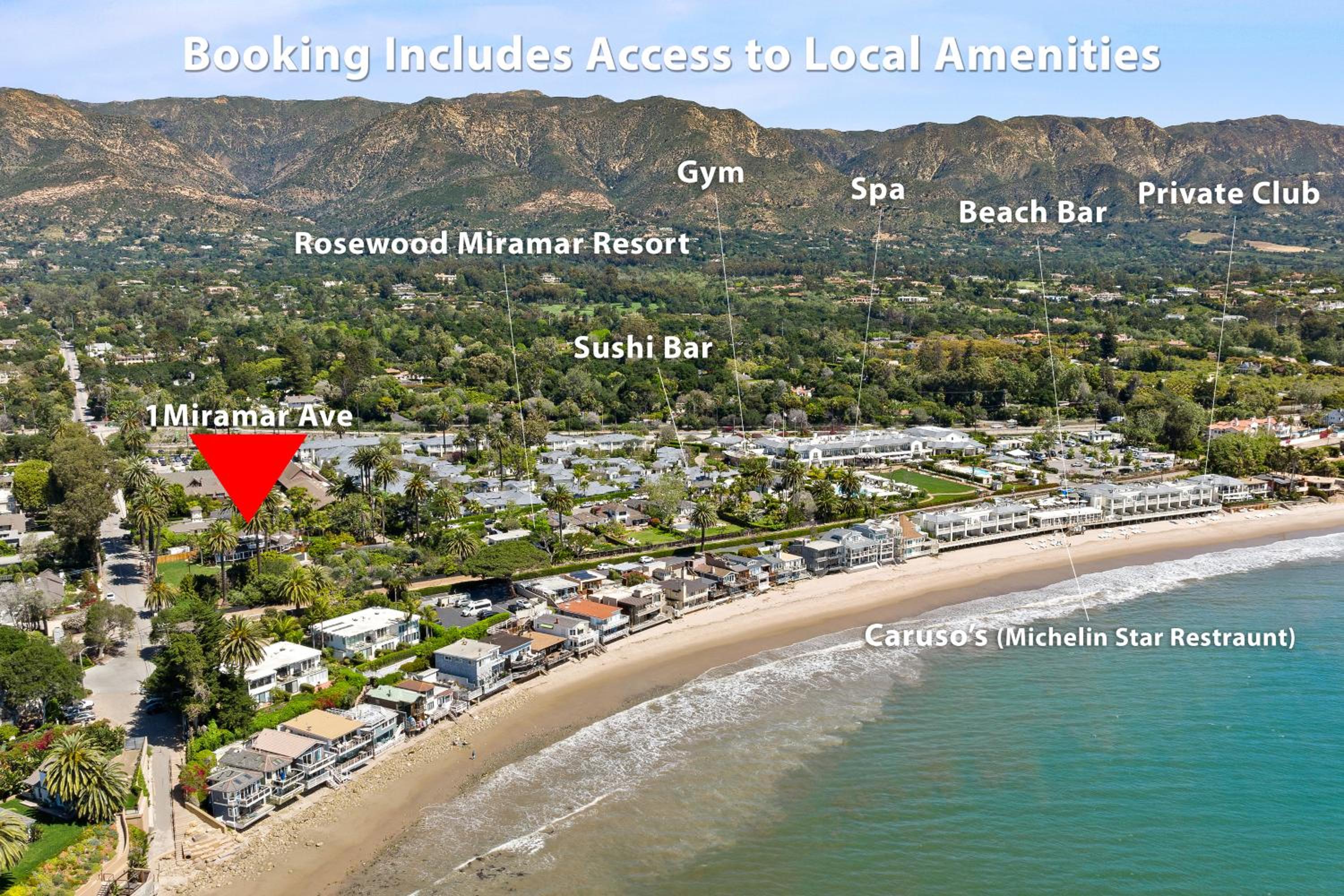 Montecito Hamptons Style Gated Resort - Steps from the Beach view 2