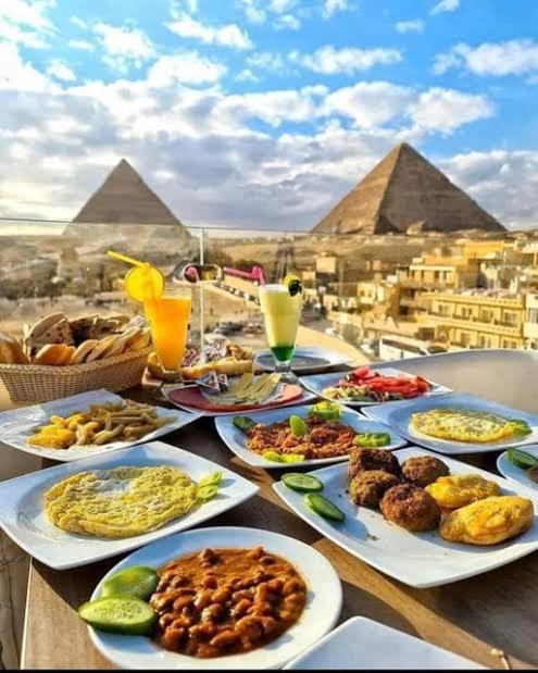 Blue moon pyramids view