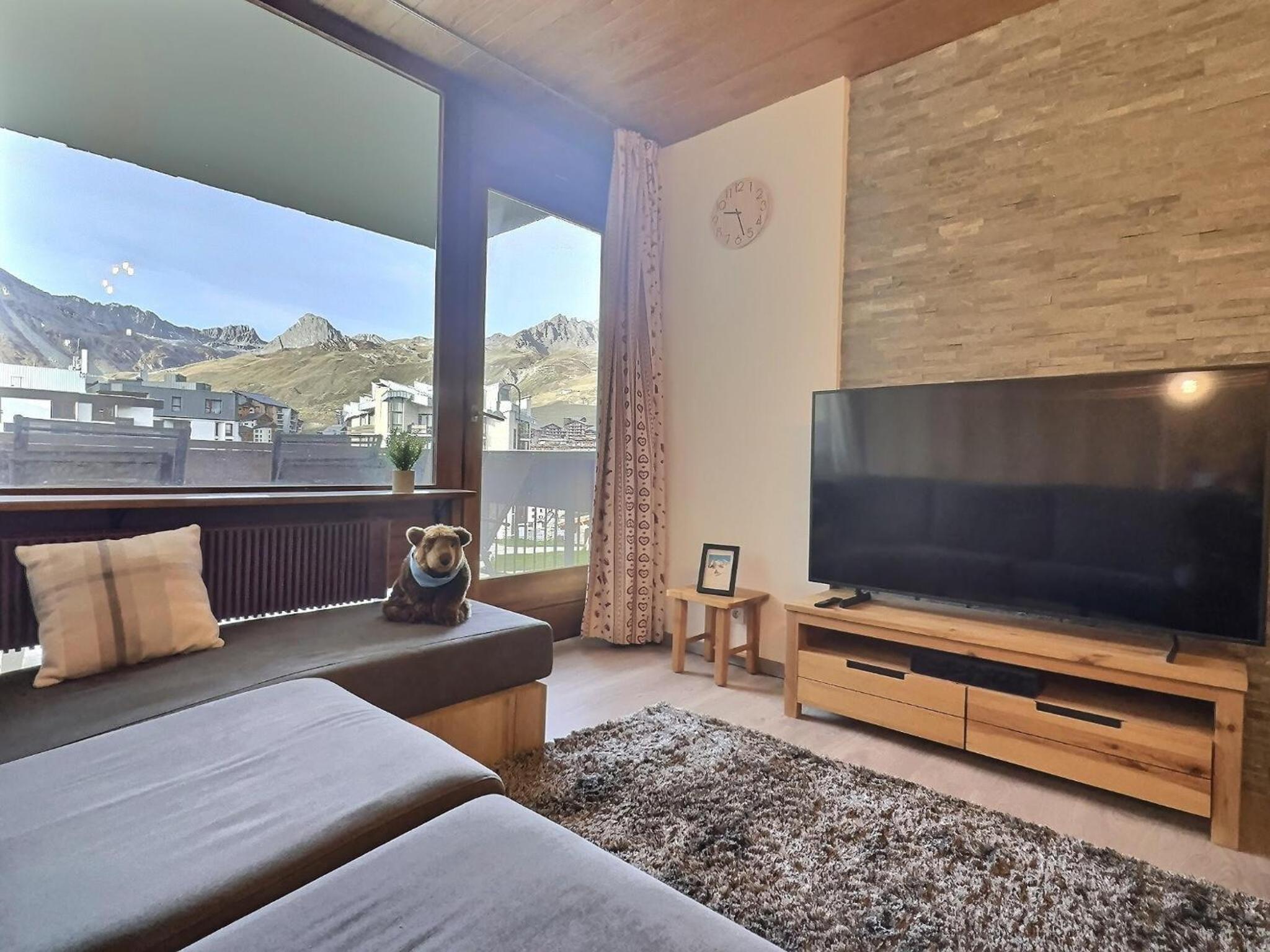 Appartement Tignes 2100 - 4-6 personnes - 1 chambre - 4 lits - Wifi haut débit - Parking couvert inclus