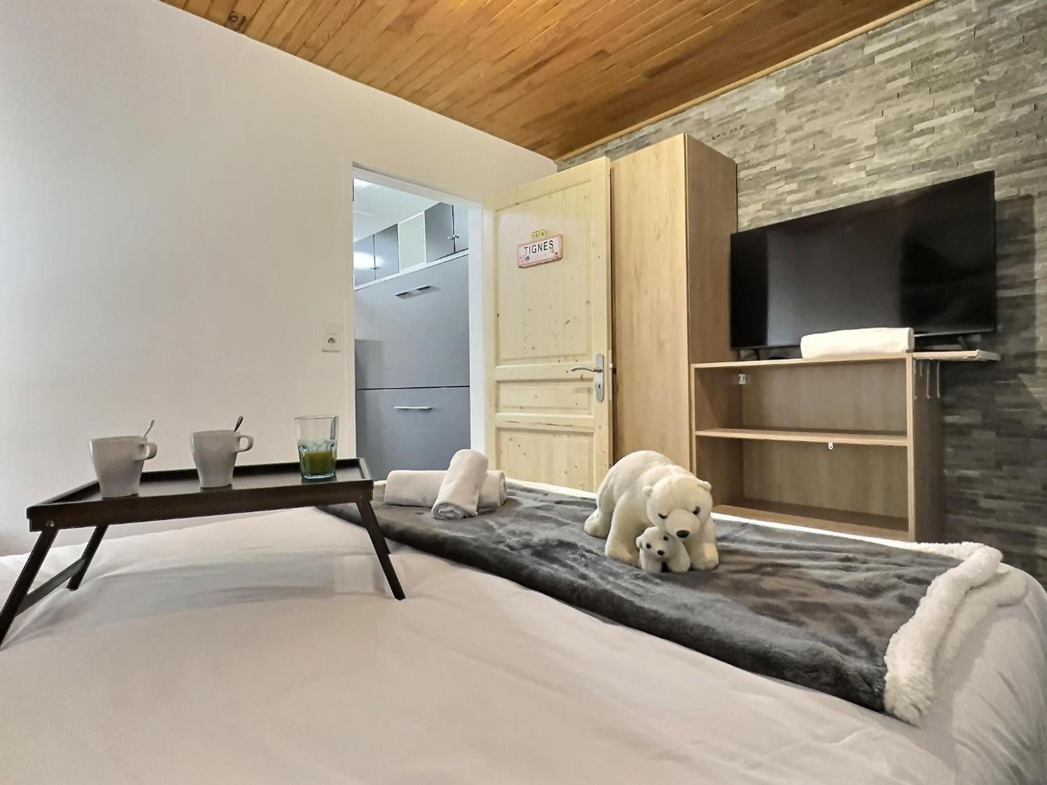 Appartement Tignes 2100 - 4-6 personnes - 1 chambre - 4 lits - Wifi haut débit - Parking couvert inclus