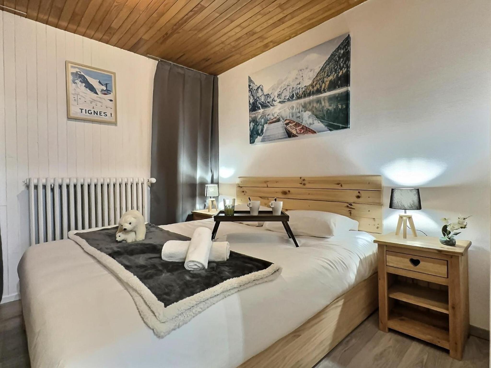 Appartement Tignes 2100 - 4-6 personnes - 1 chambre - 4 lits - Wifi haut débit - Parking couvert inclus