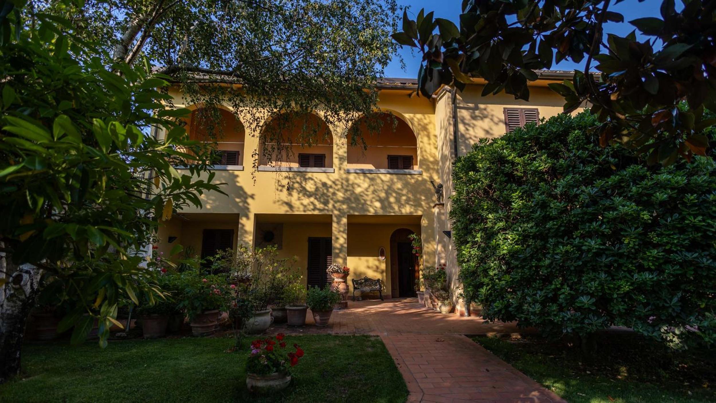 Hotel Tuscany Villa Gorello. Villa in Toscana. Jacuzzi con tetto in cristallo,piscina - Image 1