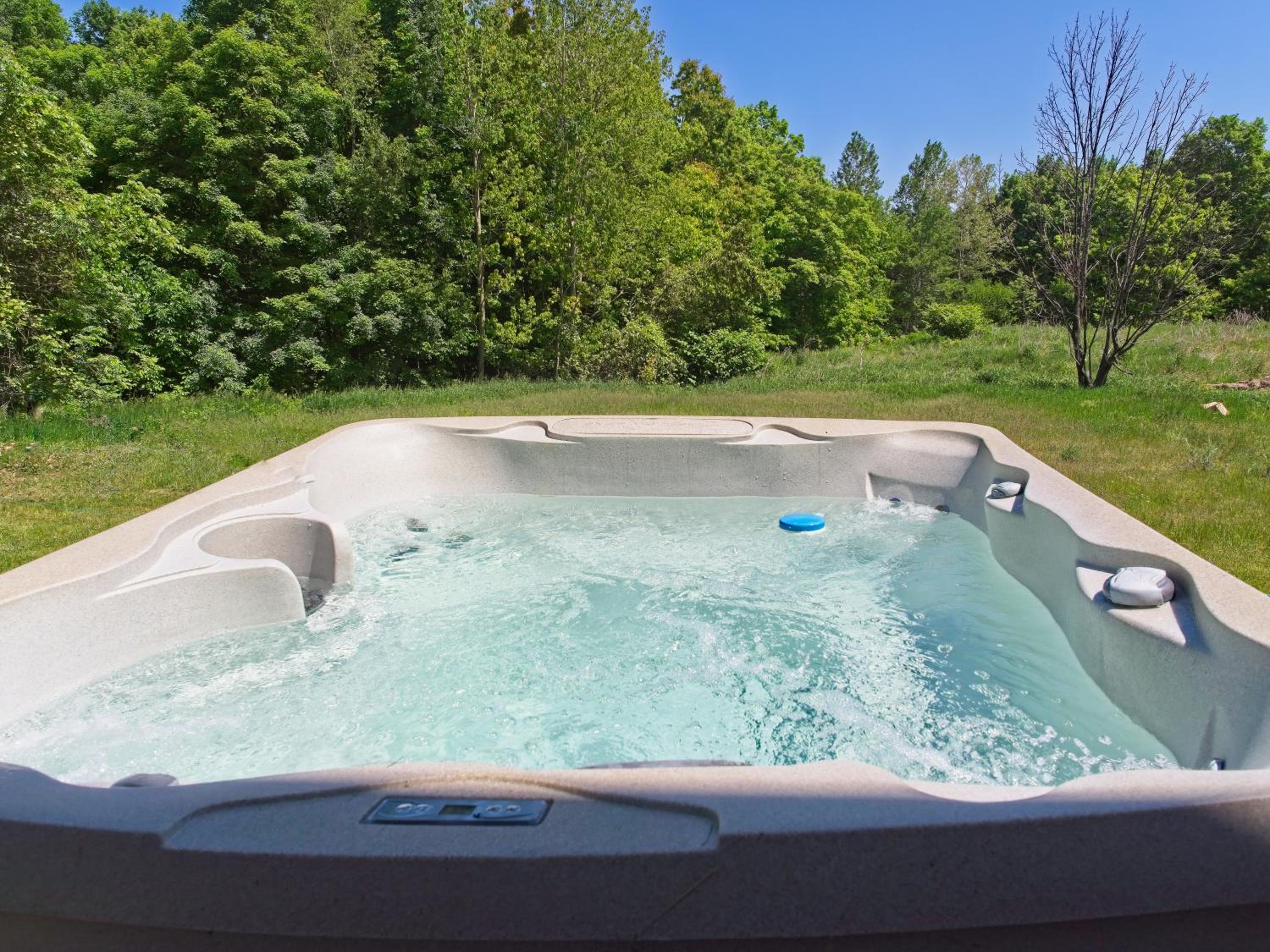 Blue Mountain 6BR Chalet Modern Hot Tub Mountain Views Walk to Village