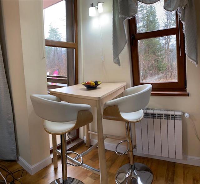 Ski to door at Mountain View 1BR condo Bansko