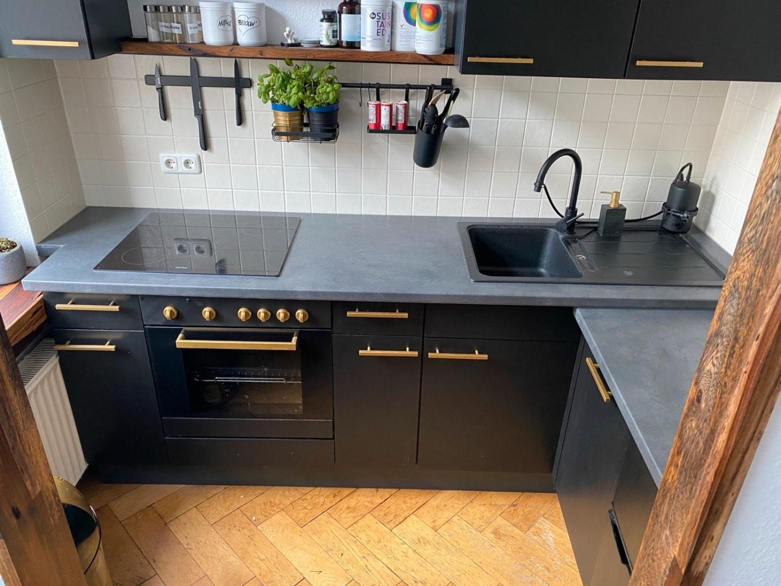 Gemütliche Wohnung en Potsdam — kitchen
