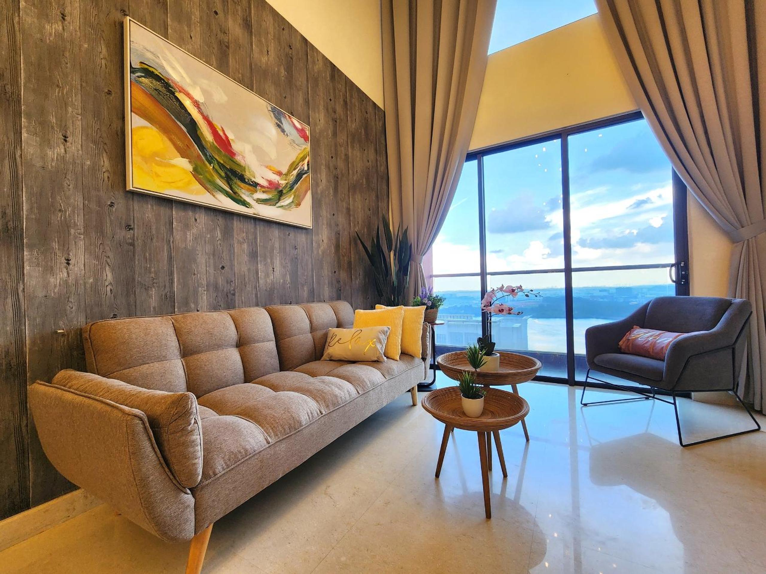 Loft Suite Seaview 2BR JB CIQ 7Pax