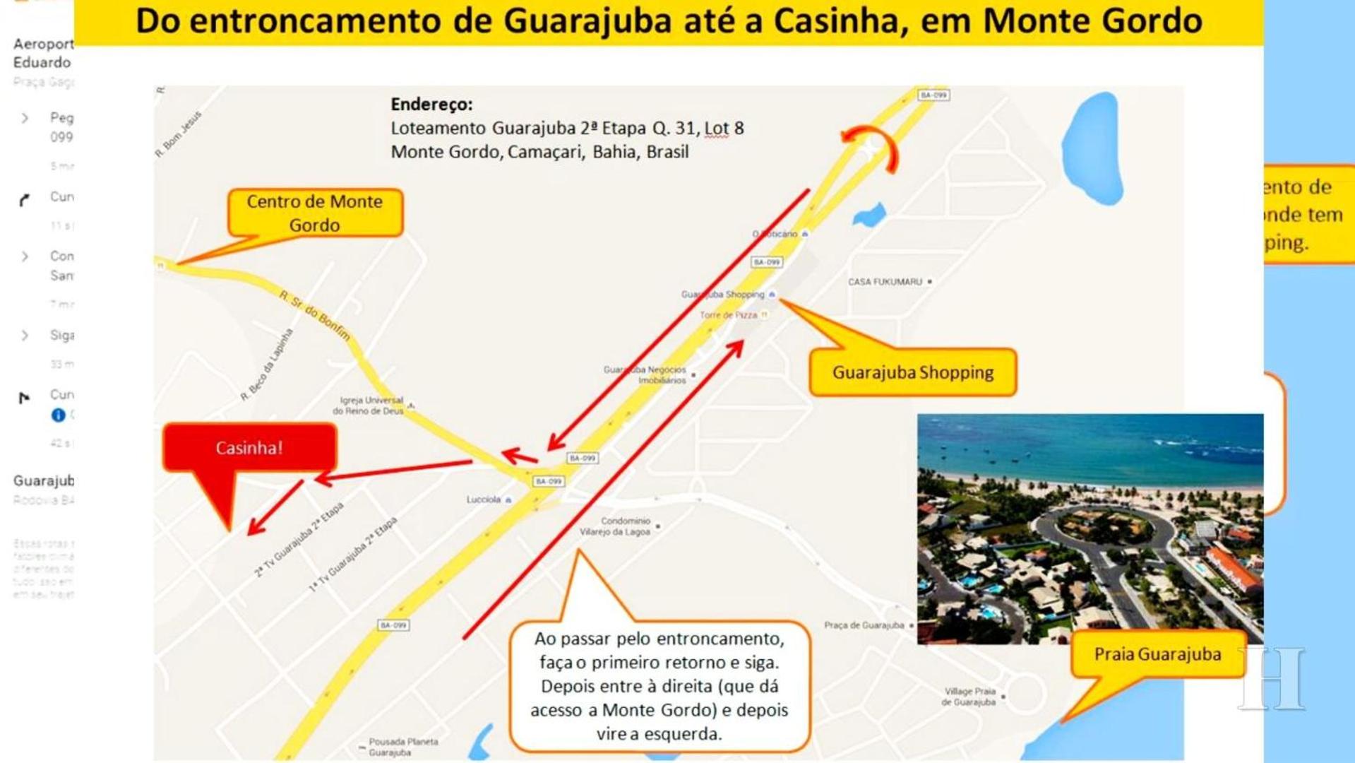 Casinha Acolhedora perto da praia Guarajuba – BA GJB01