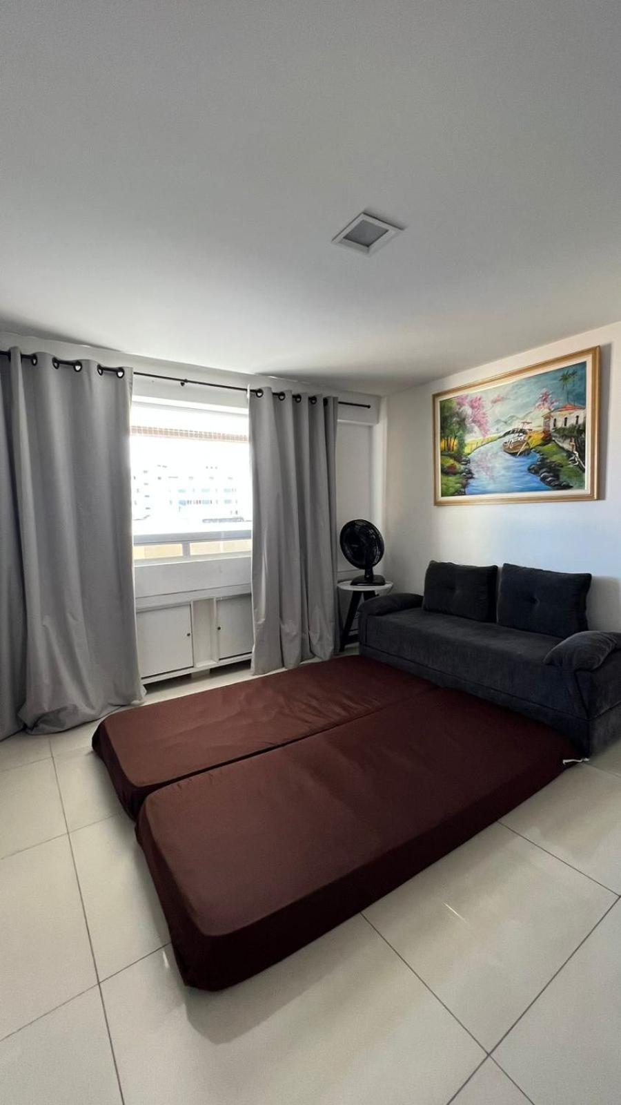 Apartamento com varanda na praia de Tambaú, apt 214