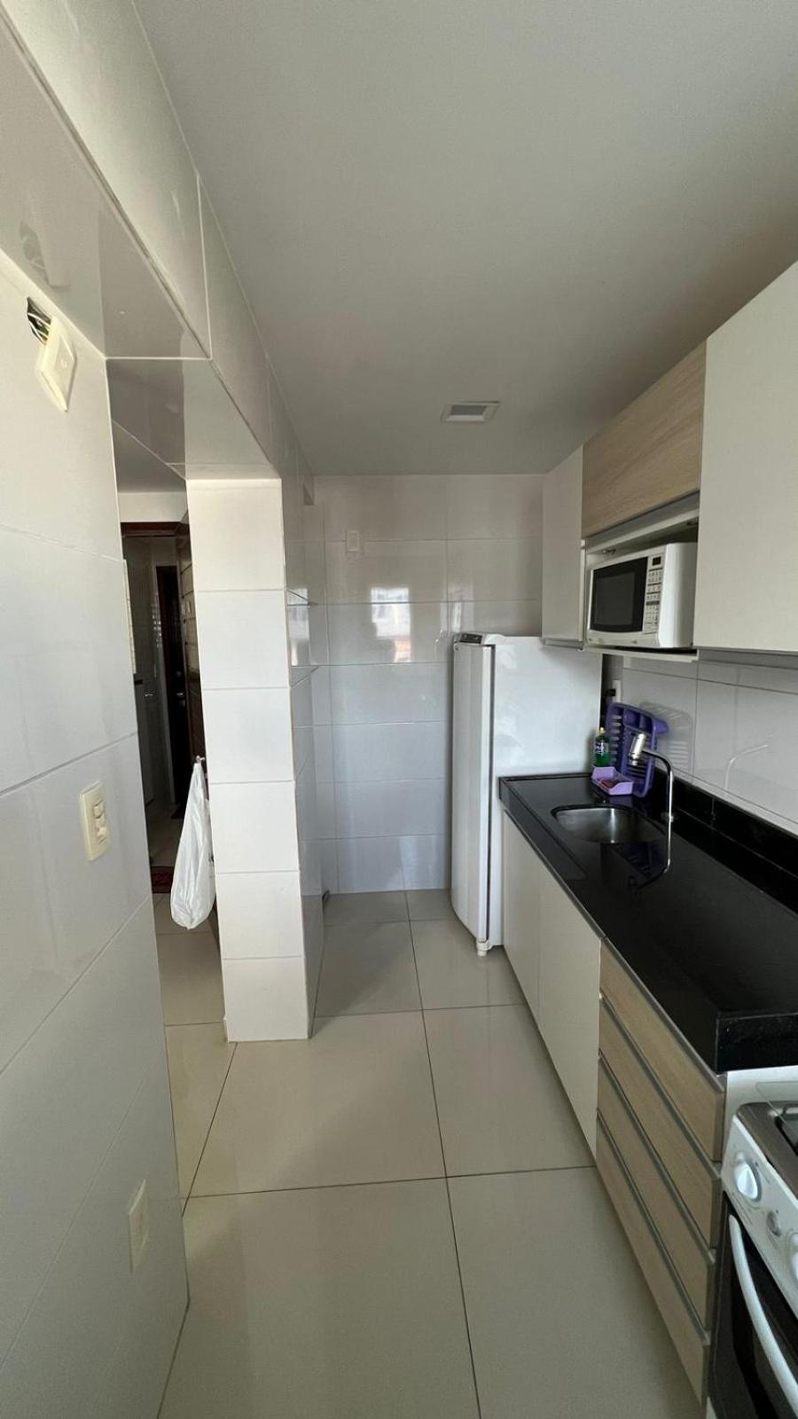 Apartamento com varanda na praia de Tambaú, apt 214