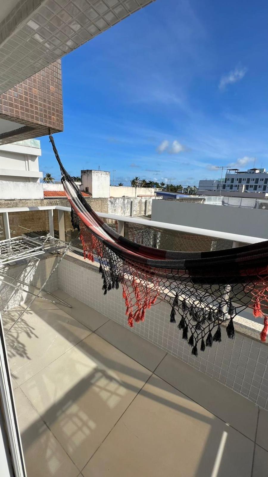 Apartamento com varanda na praia de Tambaú, apt 214