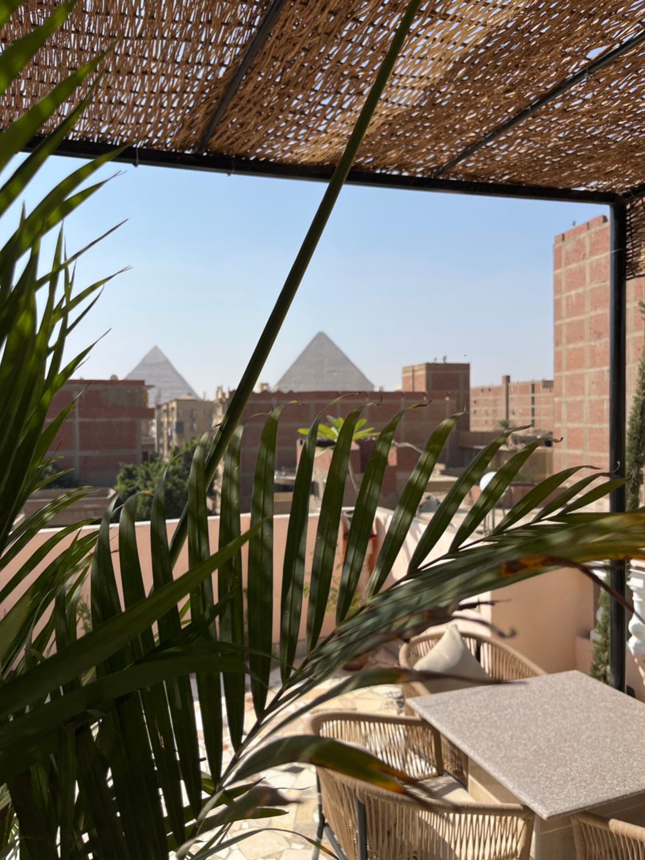 Badr pyramids view