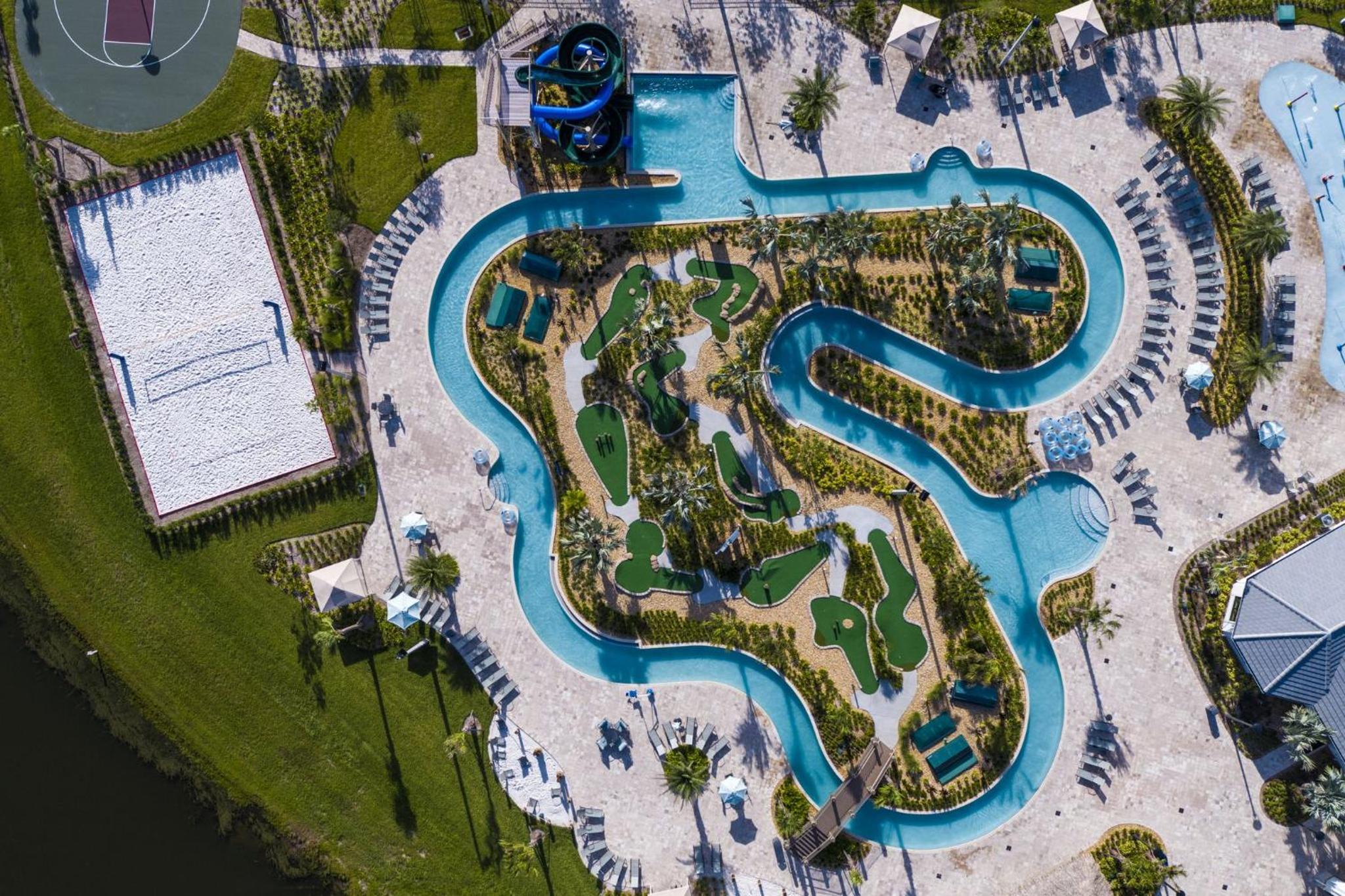 Waterfront 8Br5Ba Game Room/Pool/Spa/Office Space view 3
