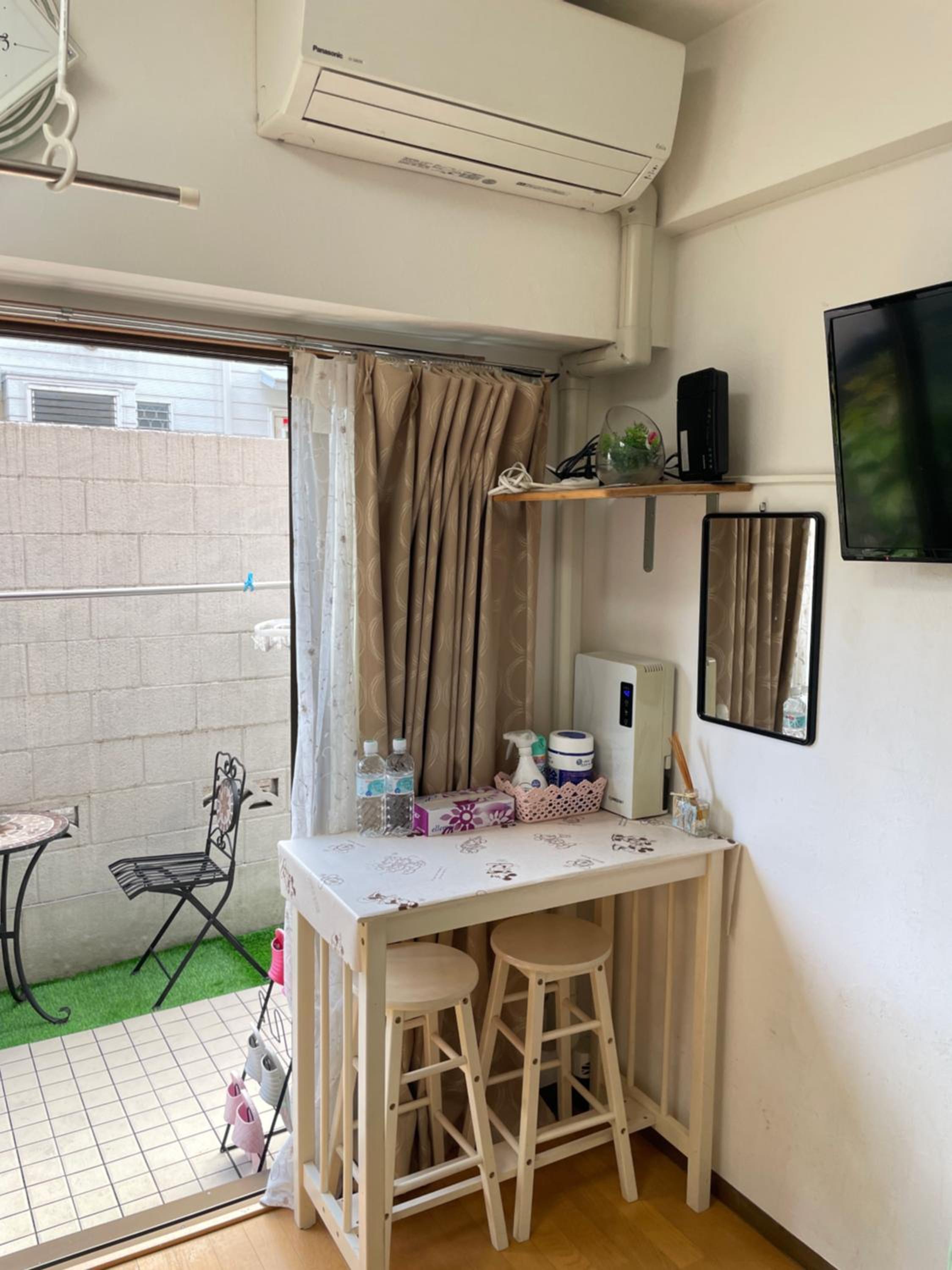 桜の宿28 square meter king size bed with sofa bed, garden room102
