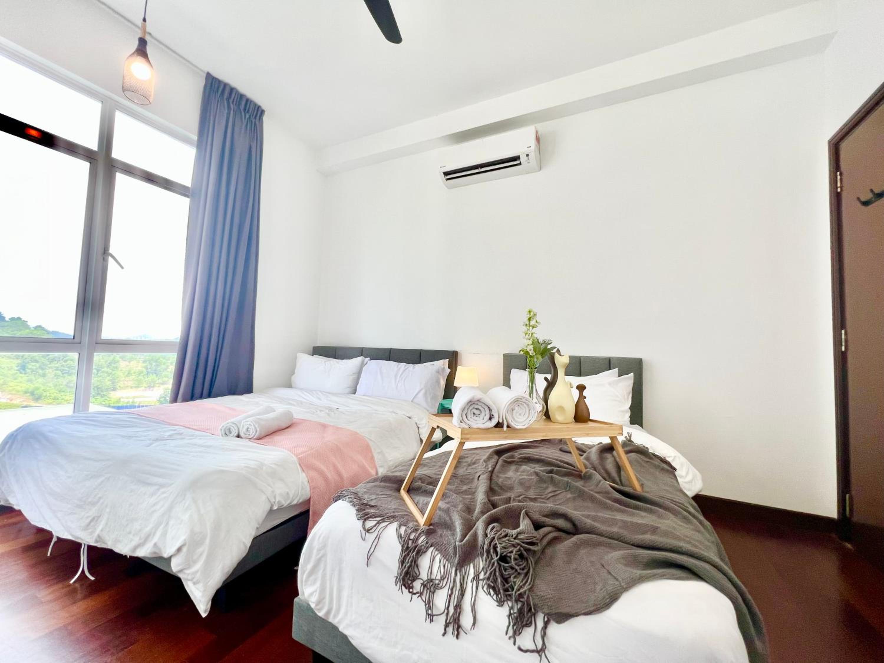O2 1-10Pax Pavilion Bukit Jalil 3Room Balcony WiFi