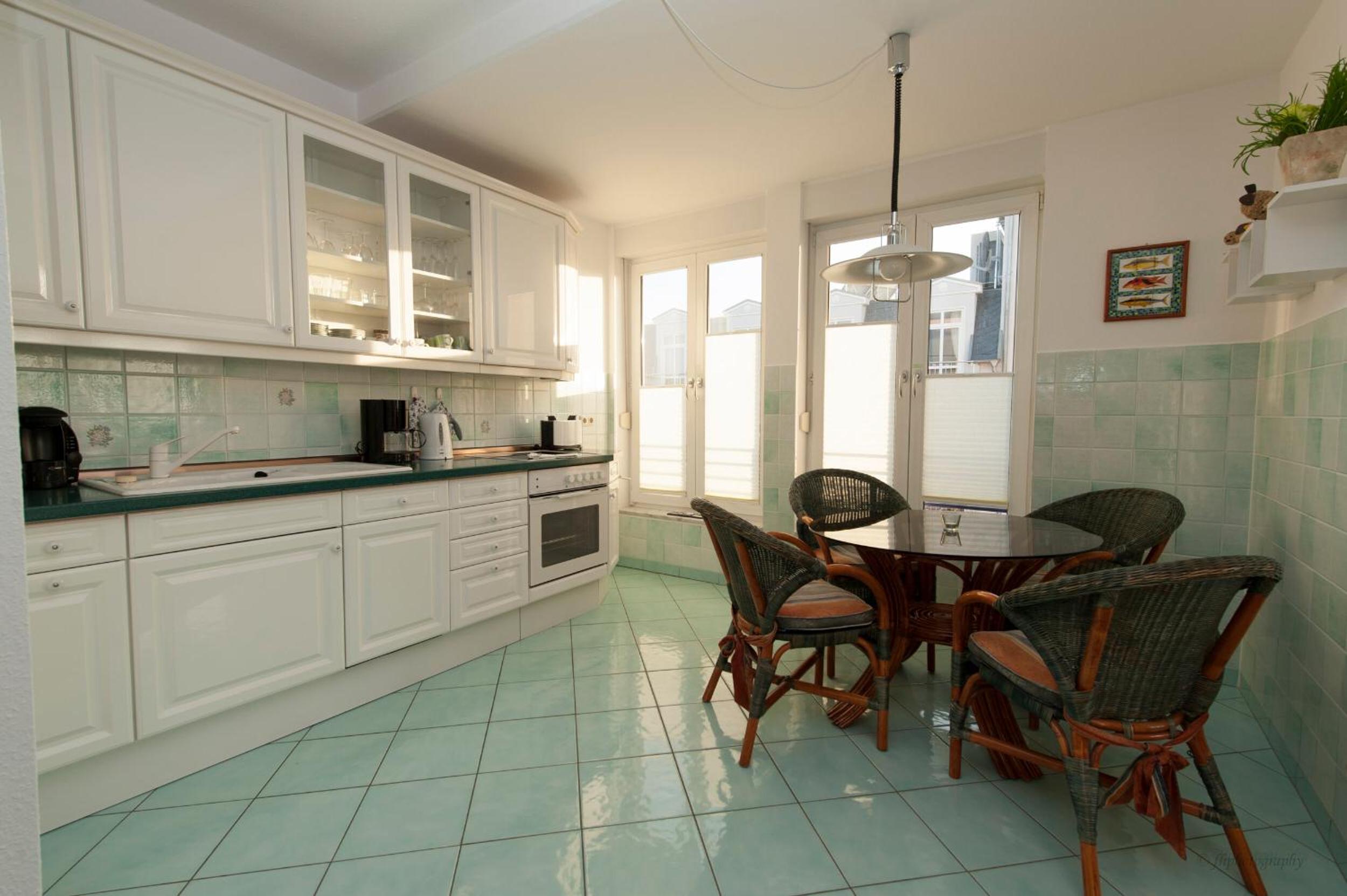 Villa Meerblick Warnemünde - Ferienwohnung mit Meerblick in erster Reihe zum Strand und Promenade
