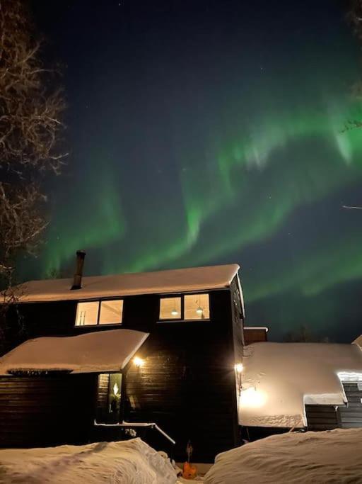 Northern lights Villa with sea- and mountain view