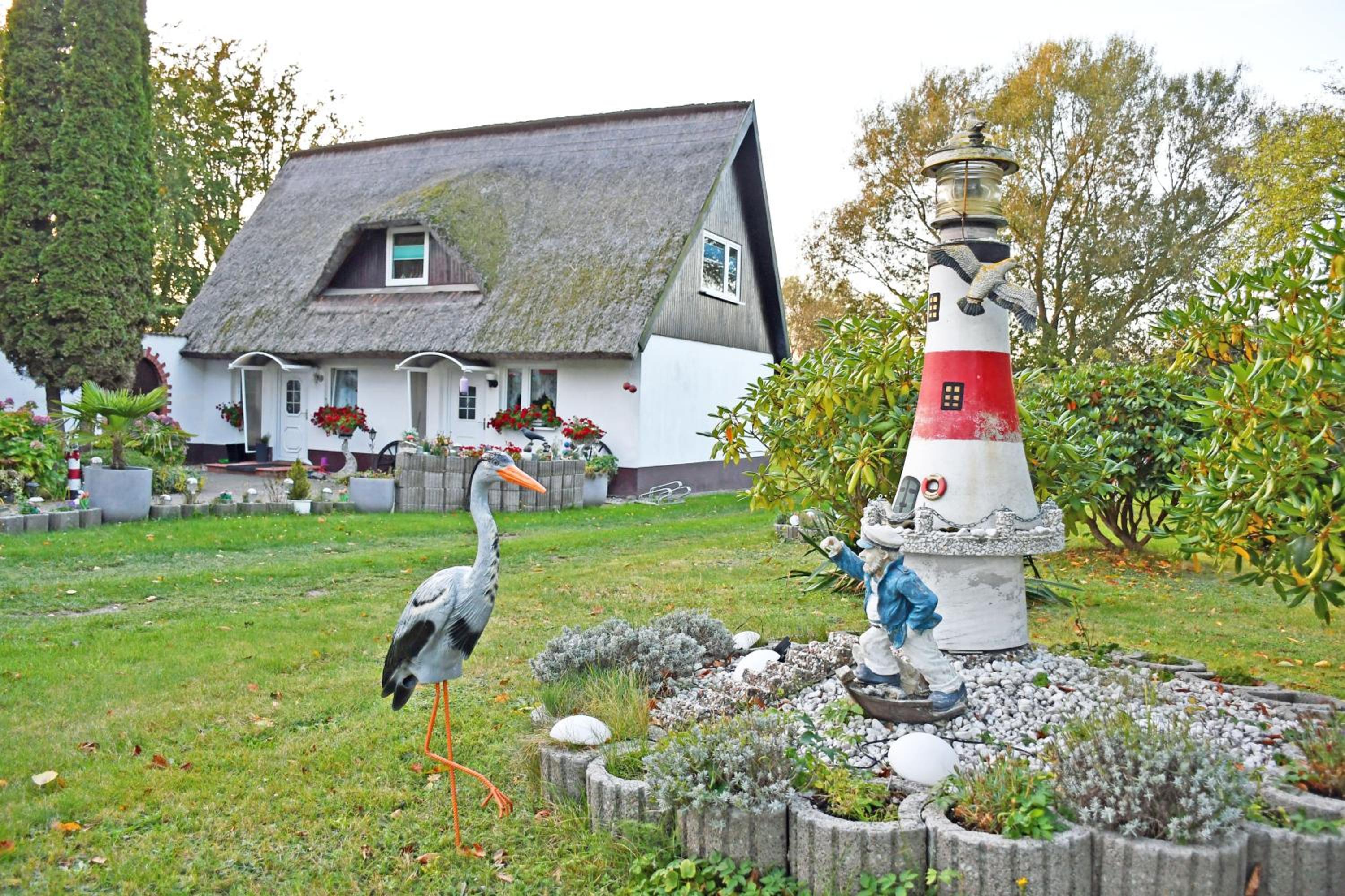 Urlaub unterm Reetdachhaus am Neuensiener See