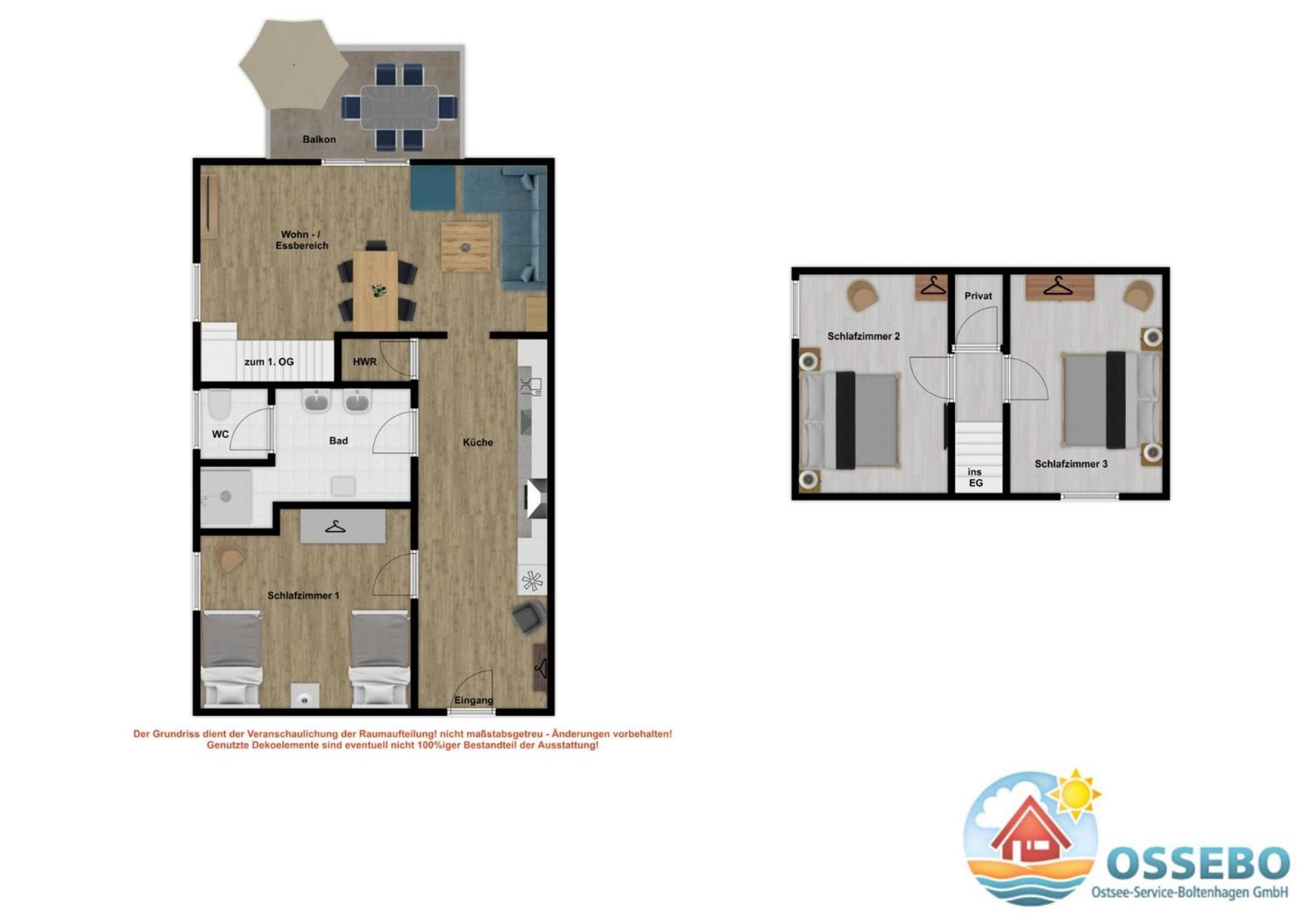 Papillon 9-5 Wohnung "Ostseefeeling"