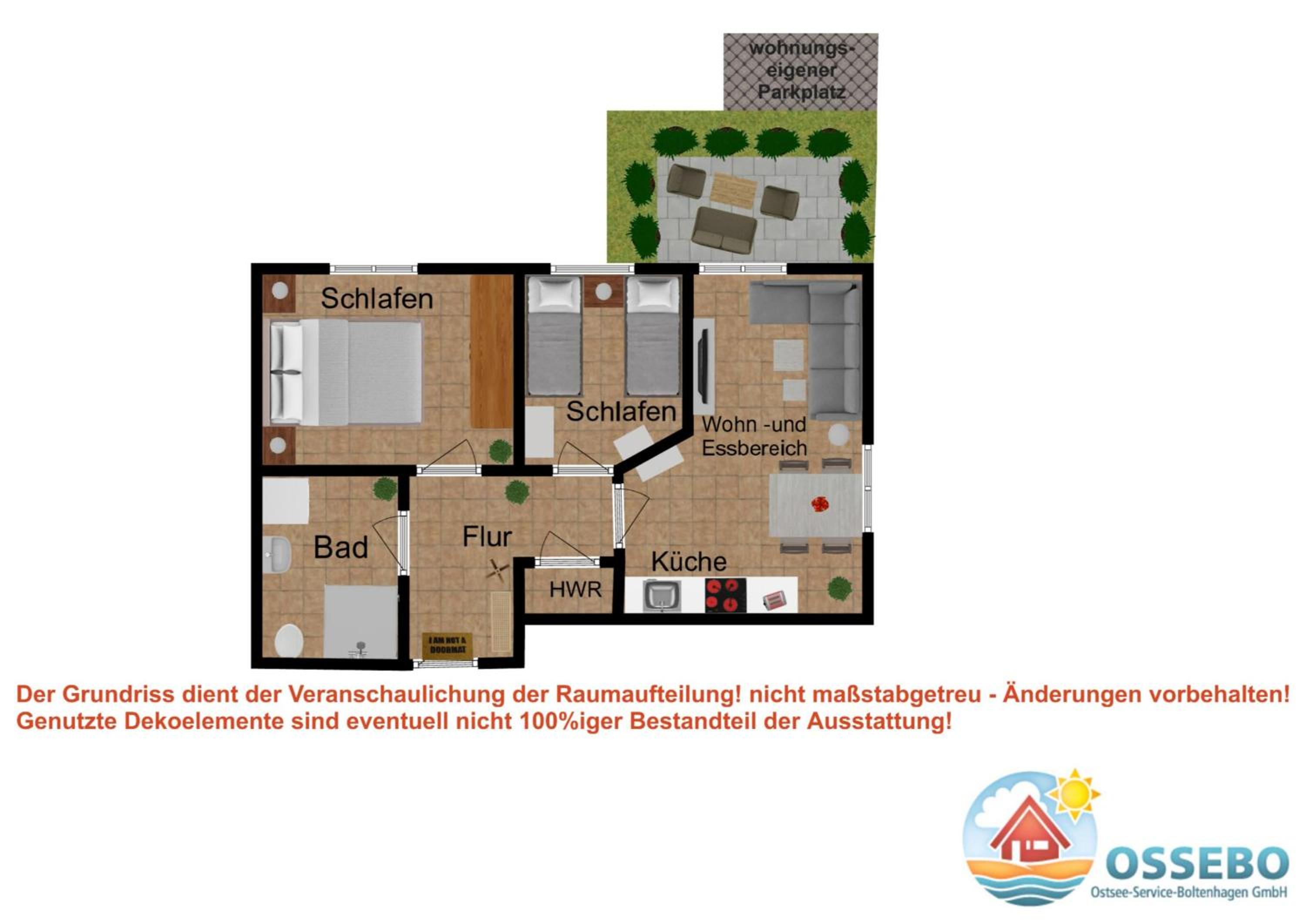 Villa Bernstein Fewo Möwennest