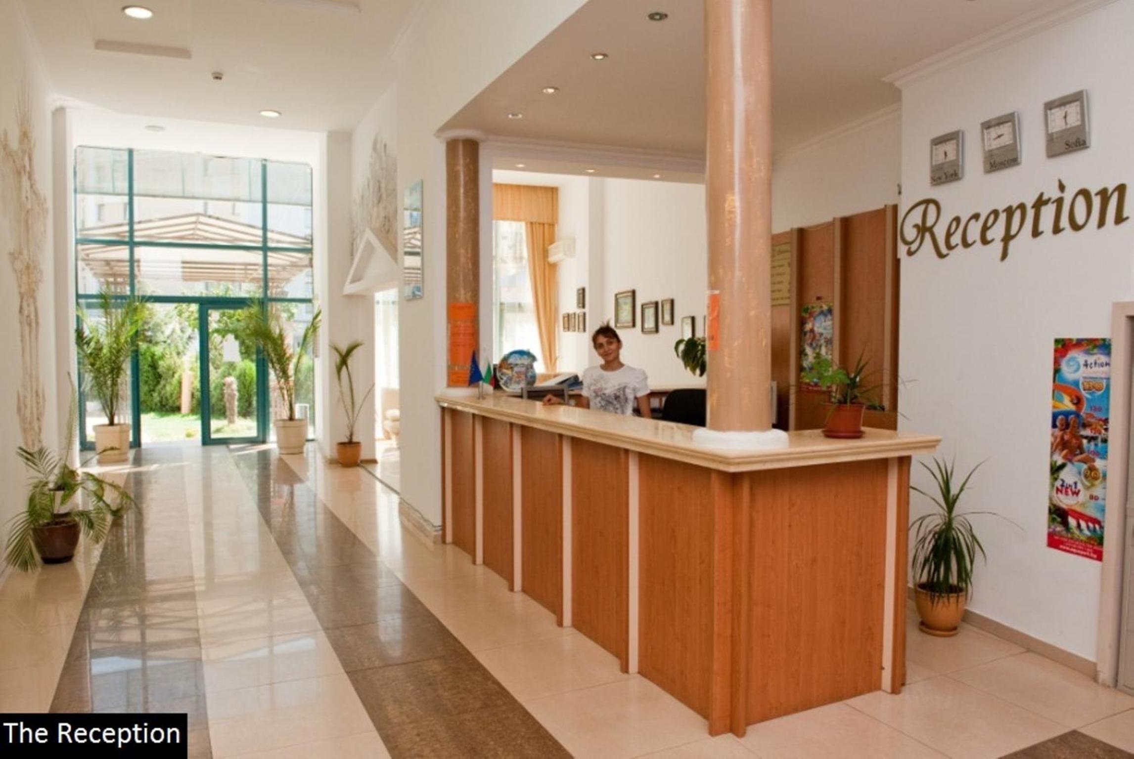 hotel reception
