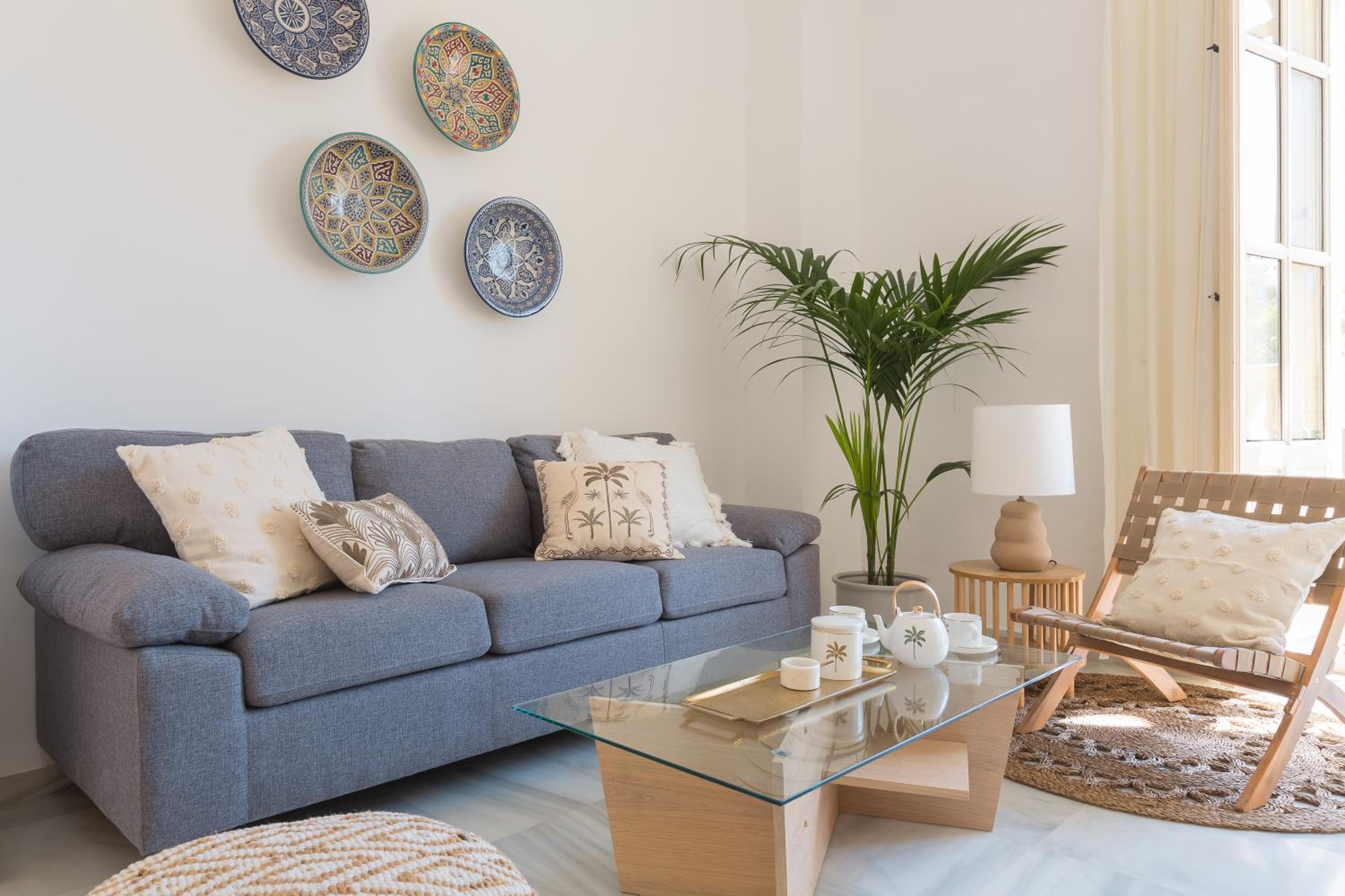 Balcón de Picasso: Bright apartment with incredible views