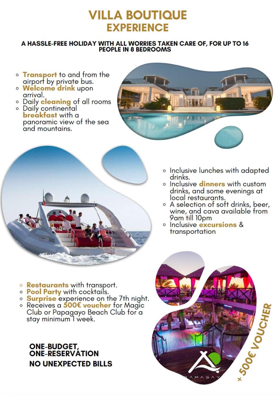 Villa Boutique Experience