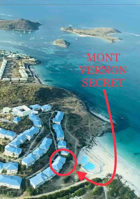 Mont Vernon Secret Magnifique studio sur la plage avec piscine Orient Bay