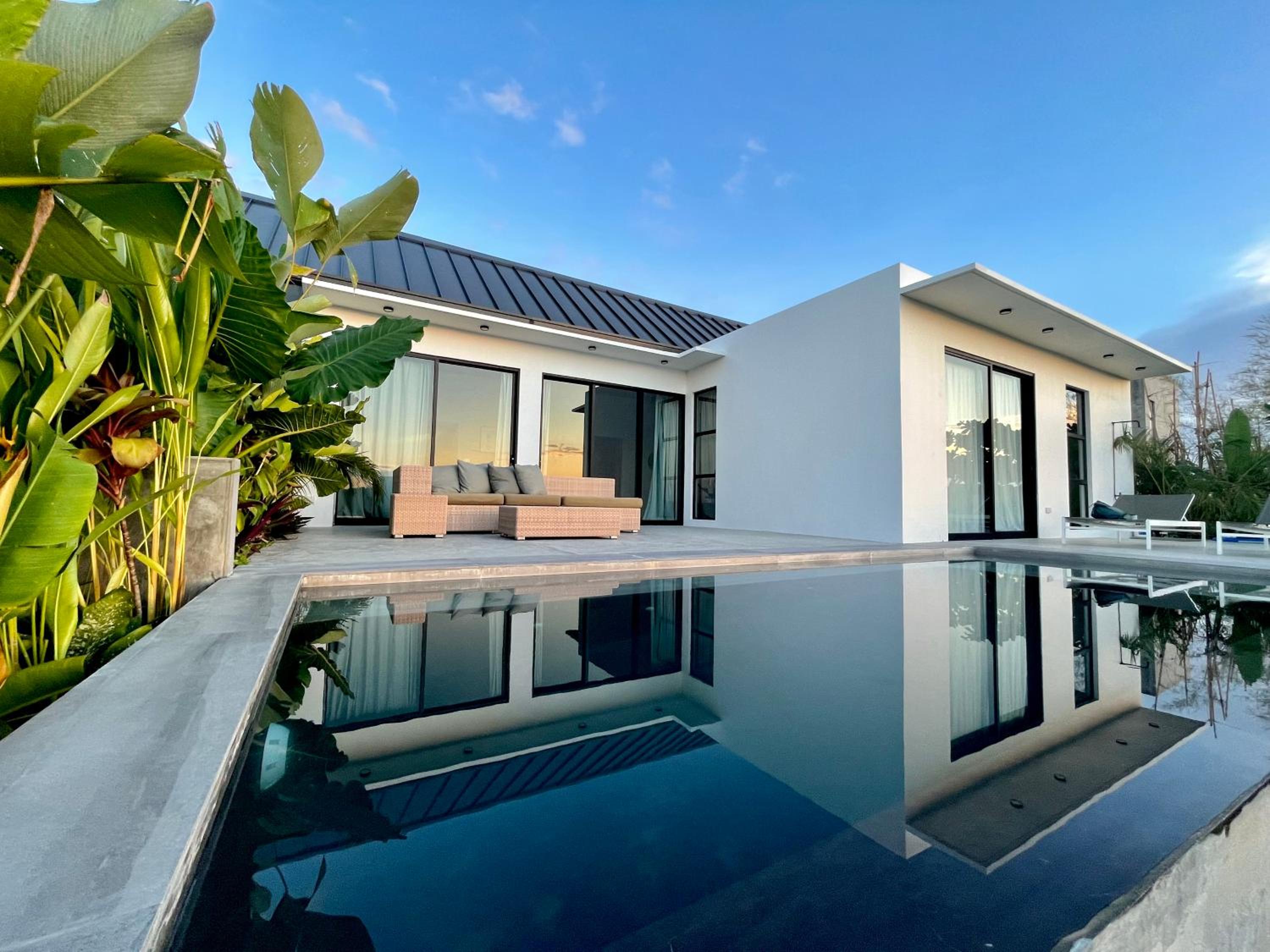 Private pool villa Siargao La residence view 2