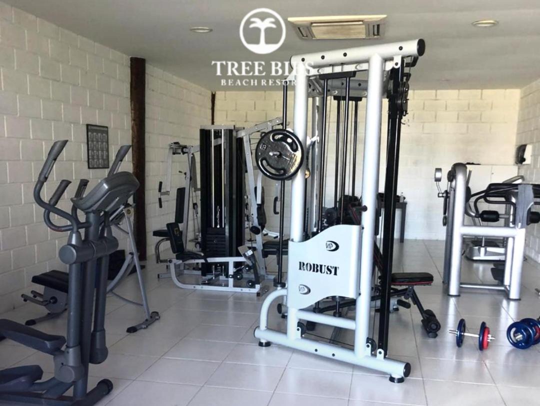 Apartamento Térreo 3 suítes Master Resort Treebies à Beira Mar Subauma Bahia