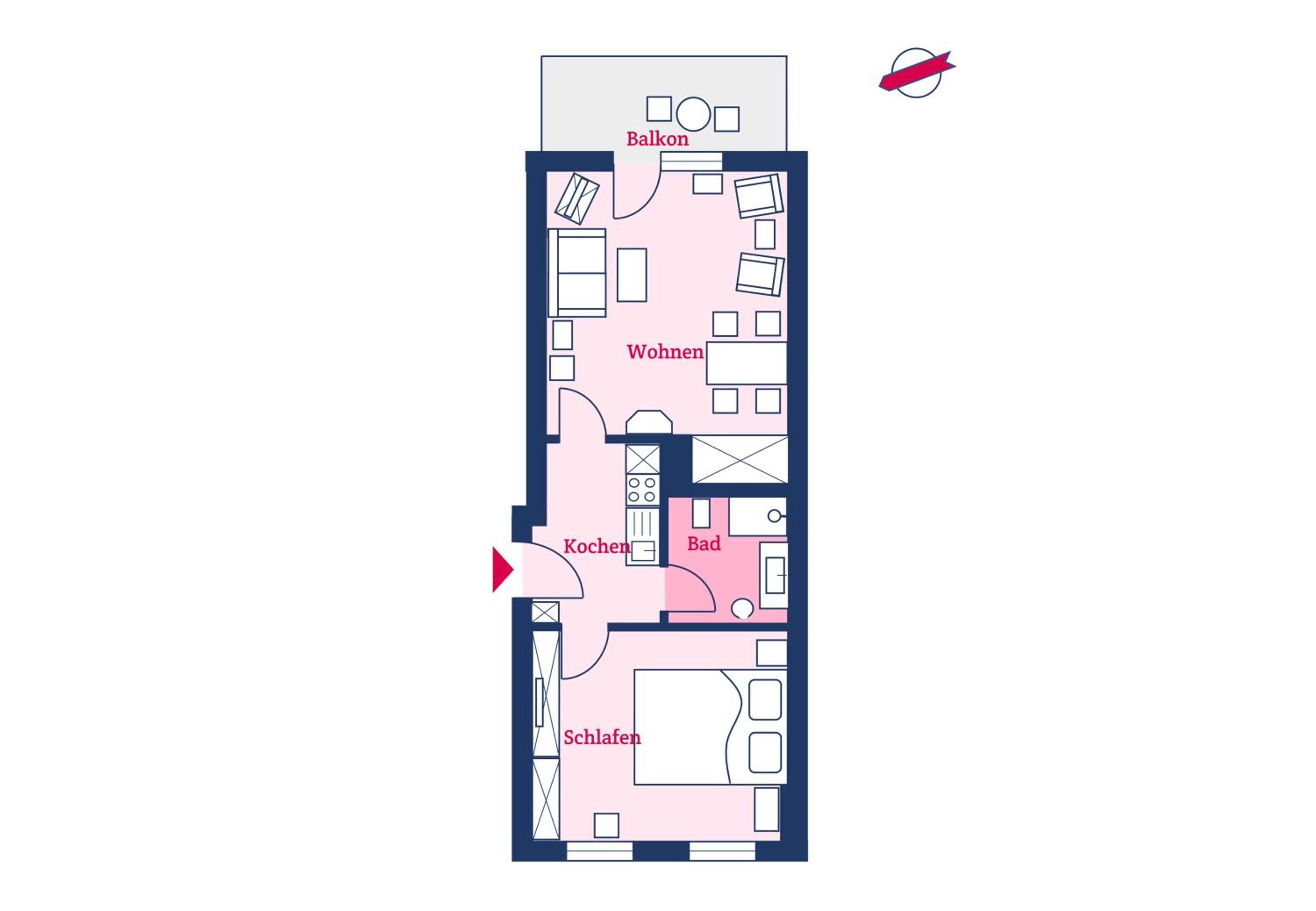 Nordland Appartements Wohnung Falster