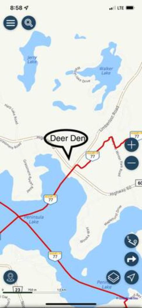 Deer Den cottage in Huntsville