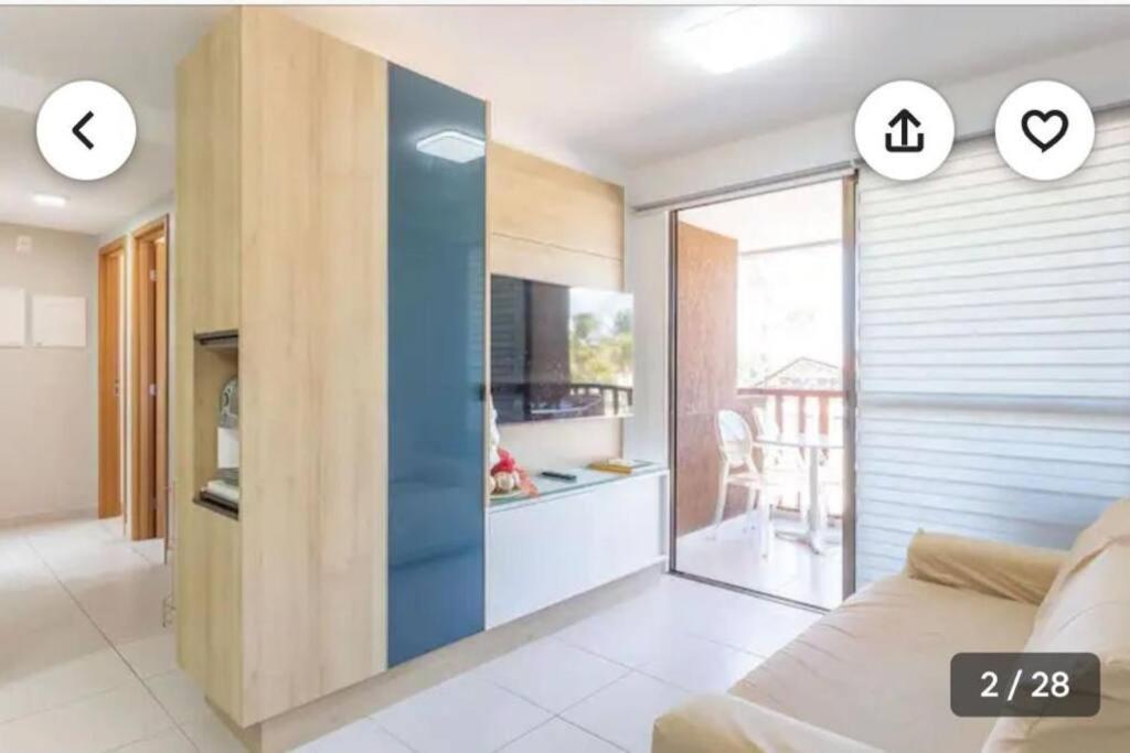 Flat em condomínio beira mar. Apto incrível!